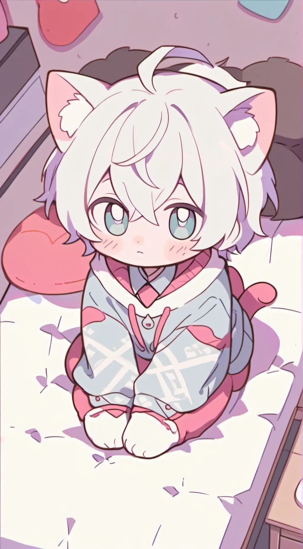 ai character: bunny background