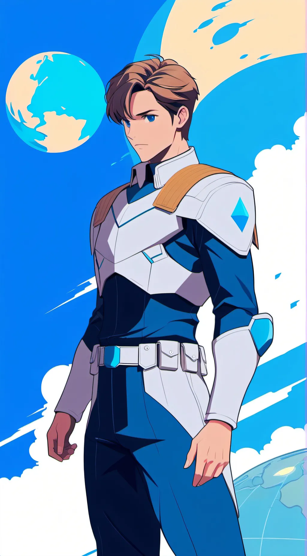 ai character: Rebel Adam Halt   background