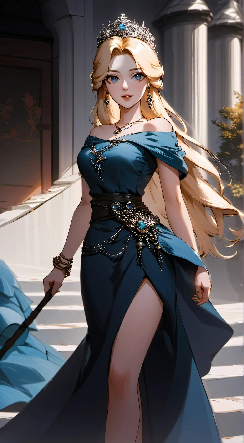 ai character: Princess Sophia  background