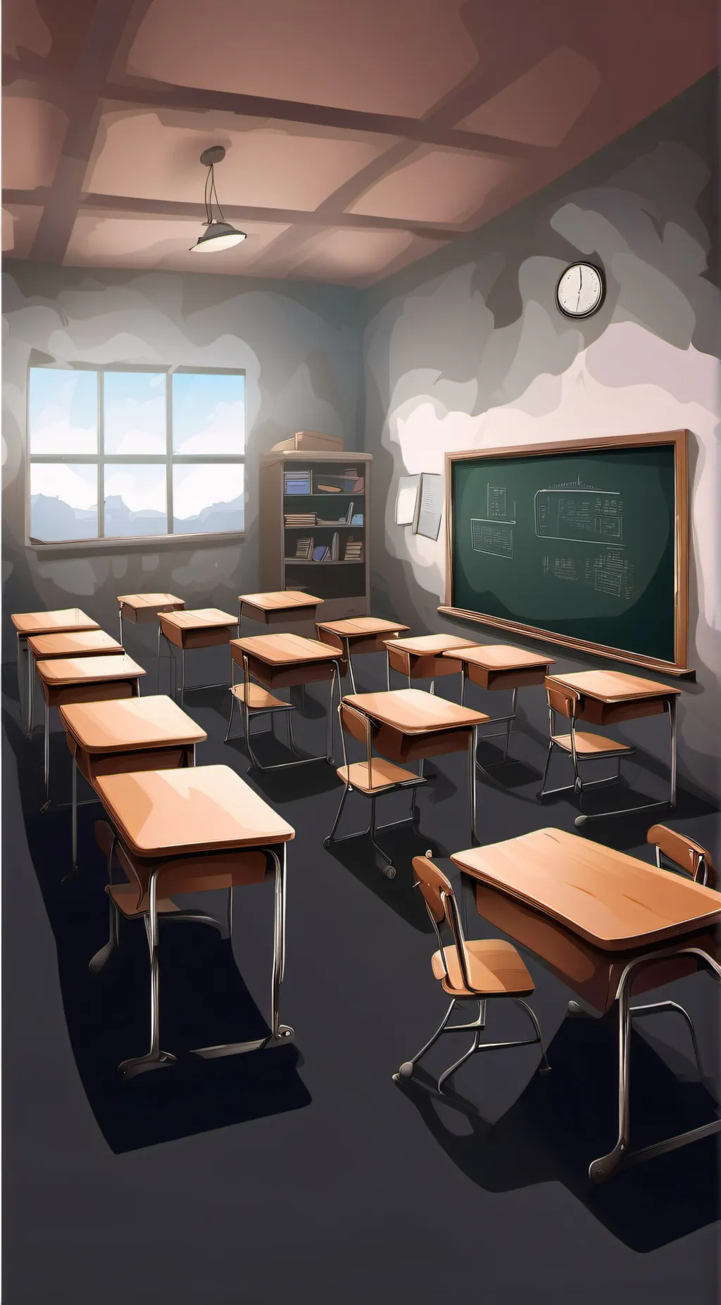 ai character: Class seven  background