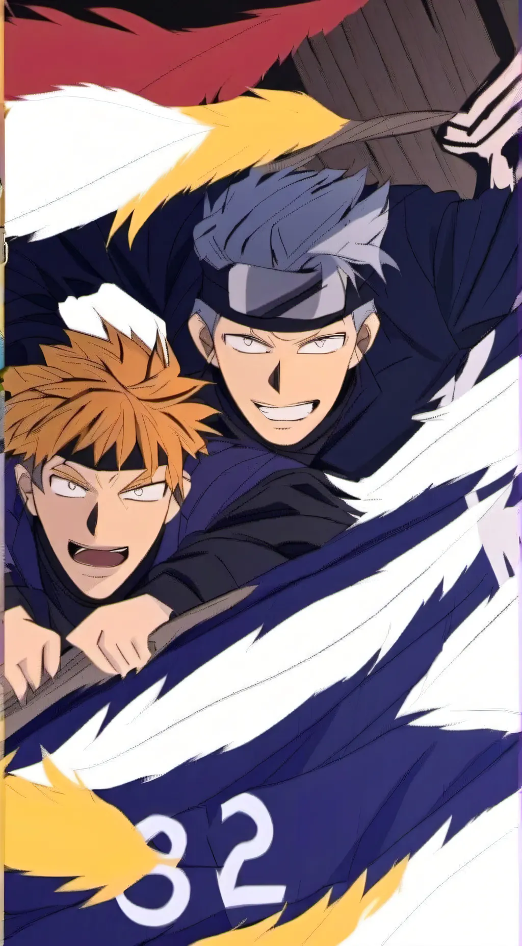 ai character: Team gojo😁 background