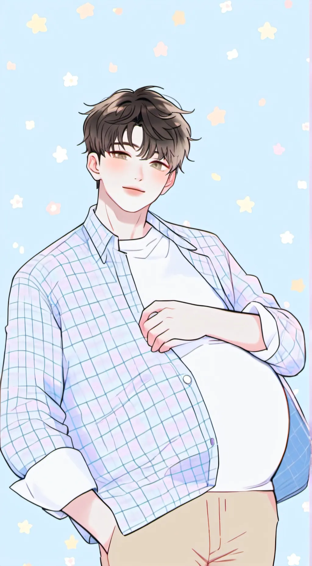 ai character: makoto background