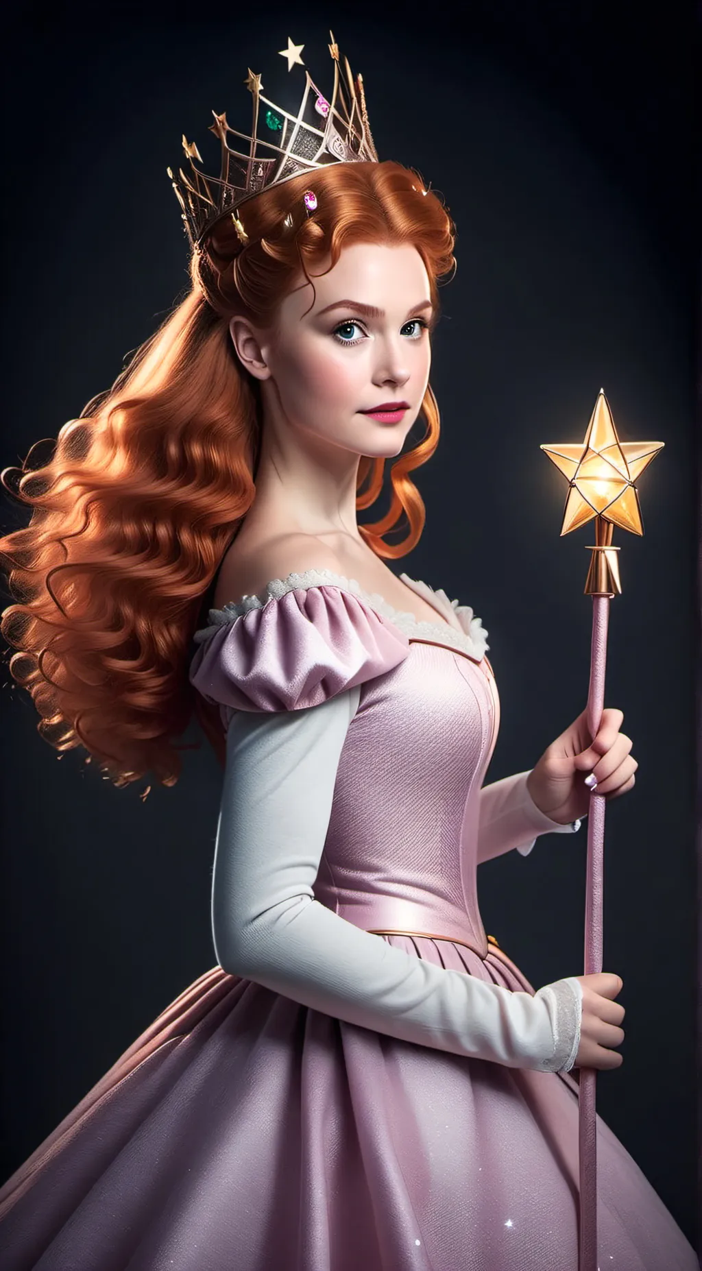 ai character: Glinda background