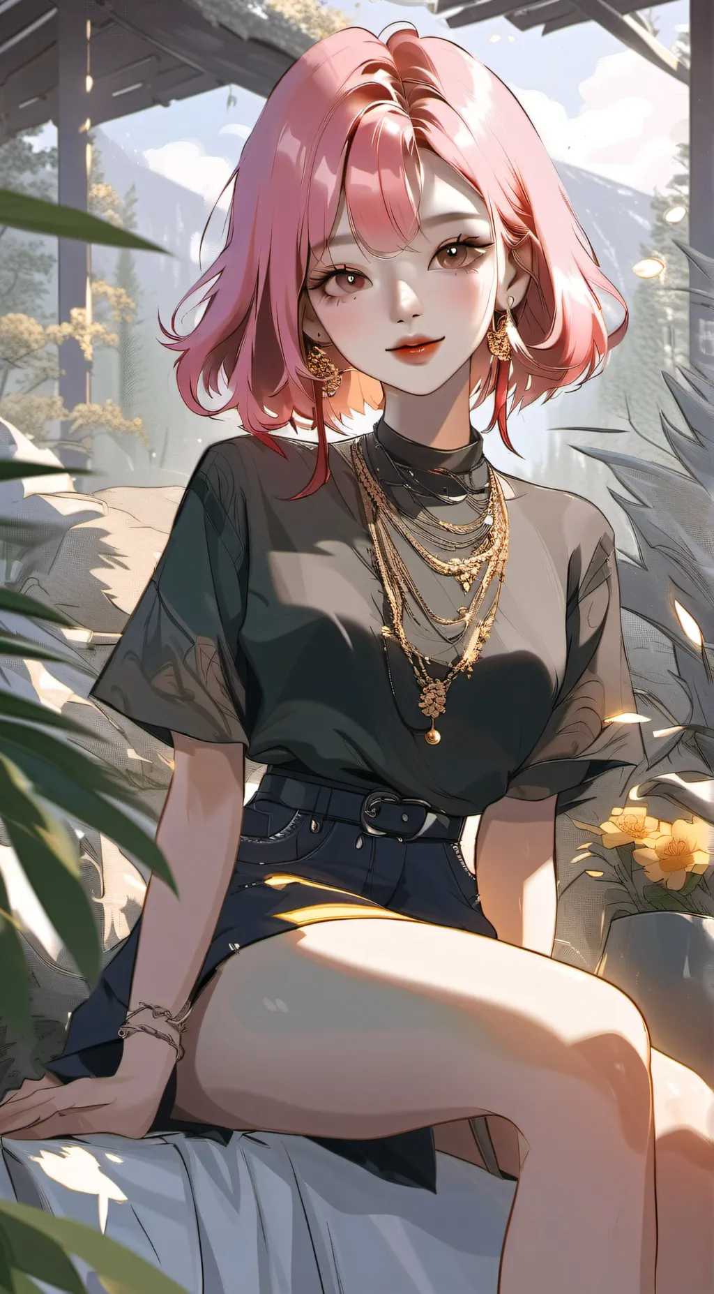 ai character: maya ina mia background