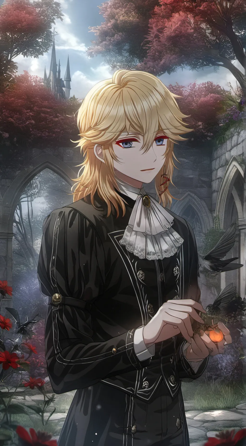 ai character: Alexander. background