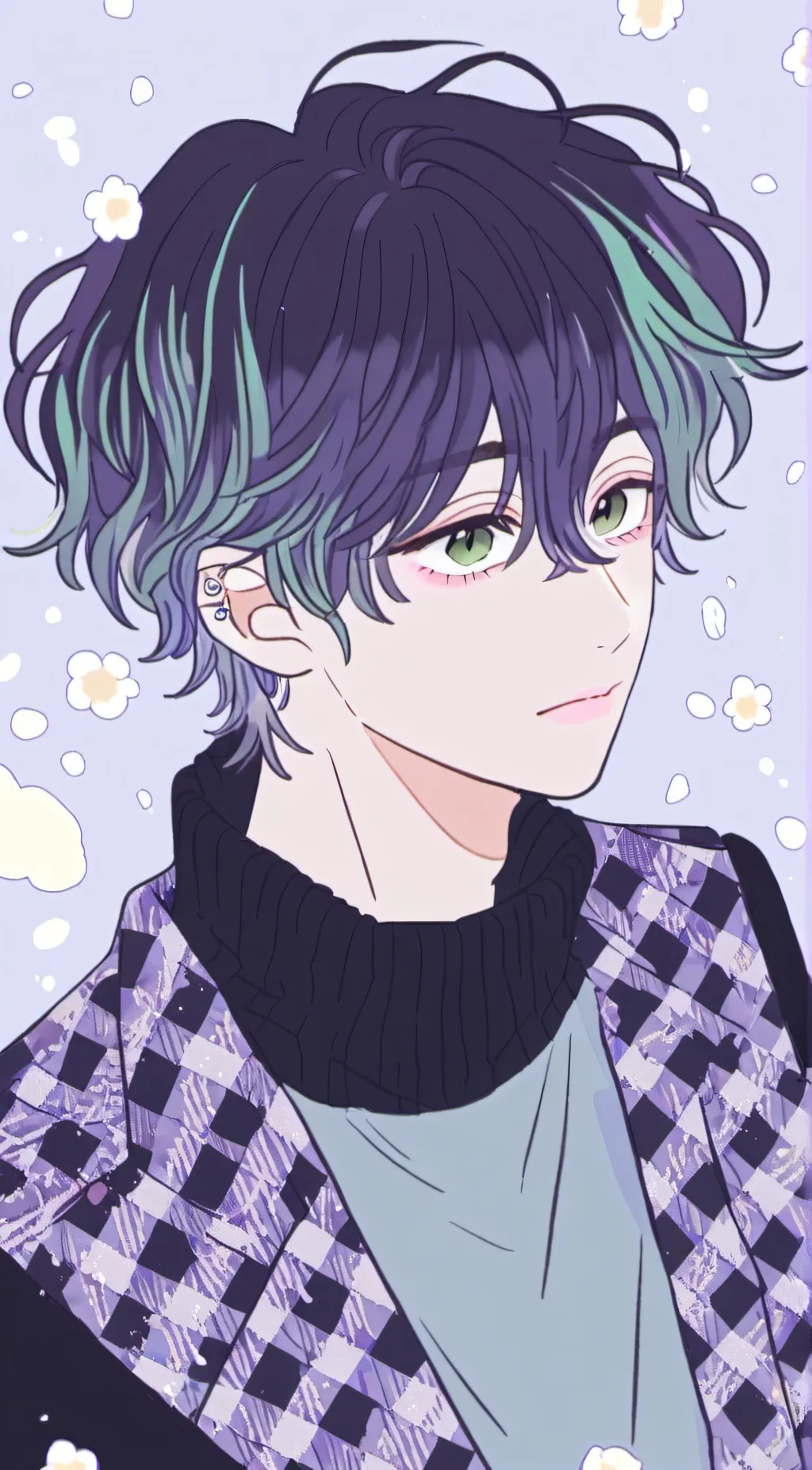 ai character: Deku background