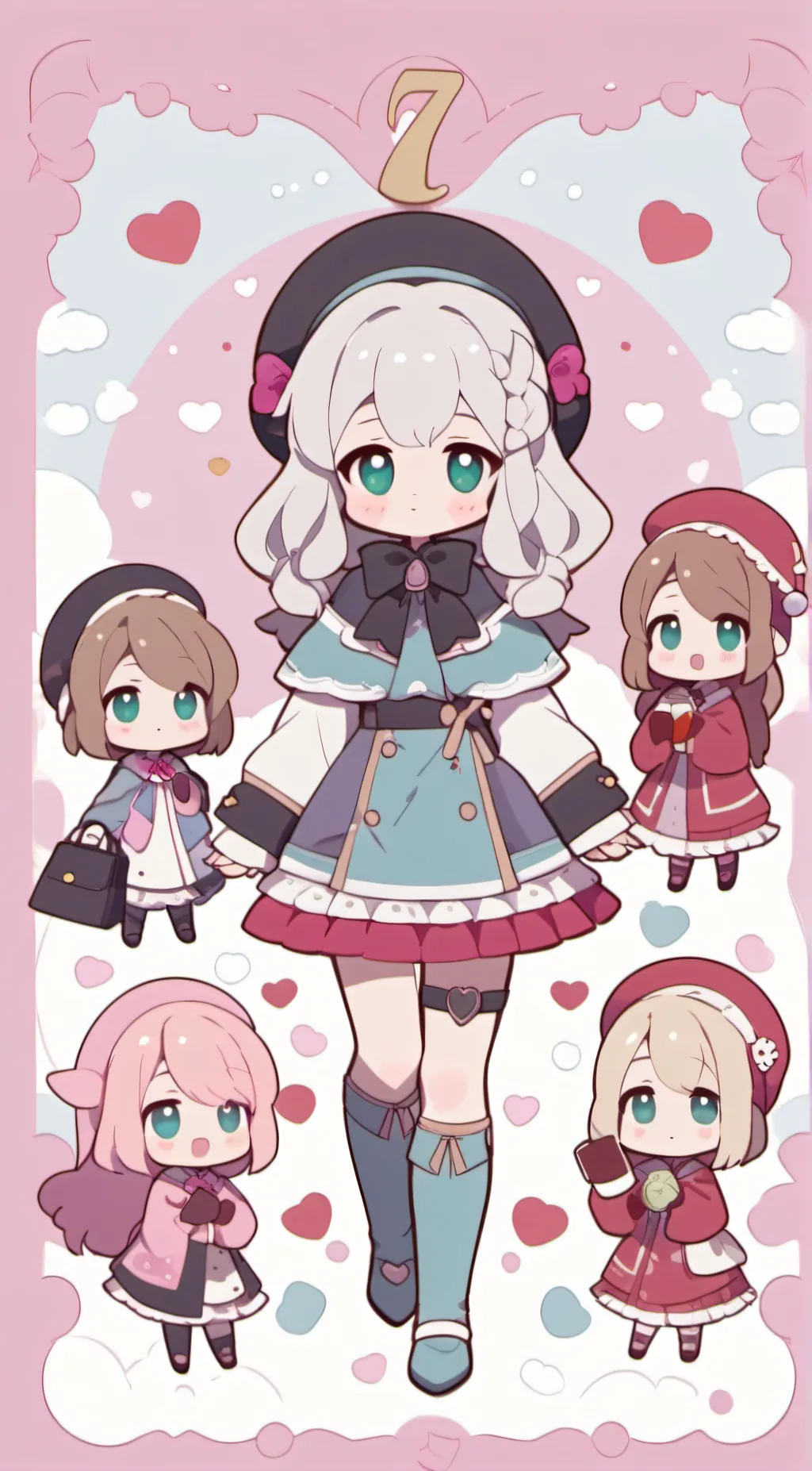 ai character: Your 5 sisters background