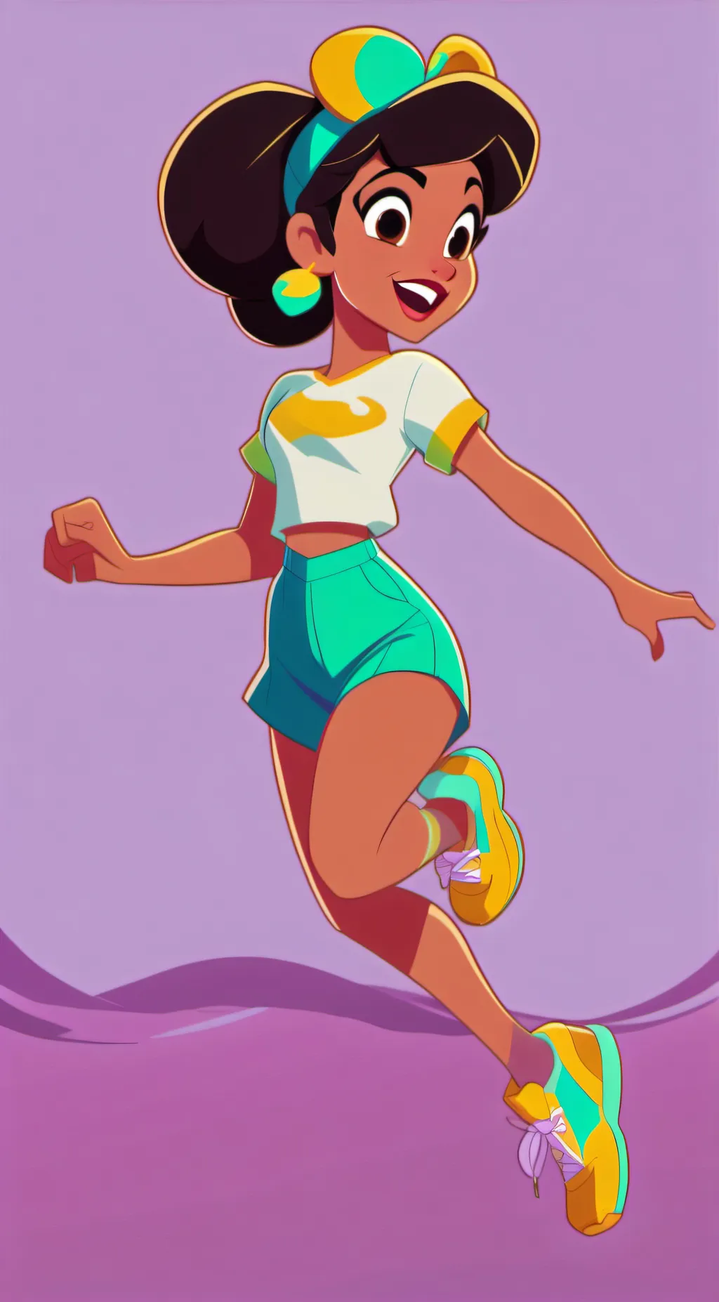 ai character: Kayla background