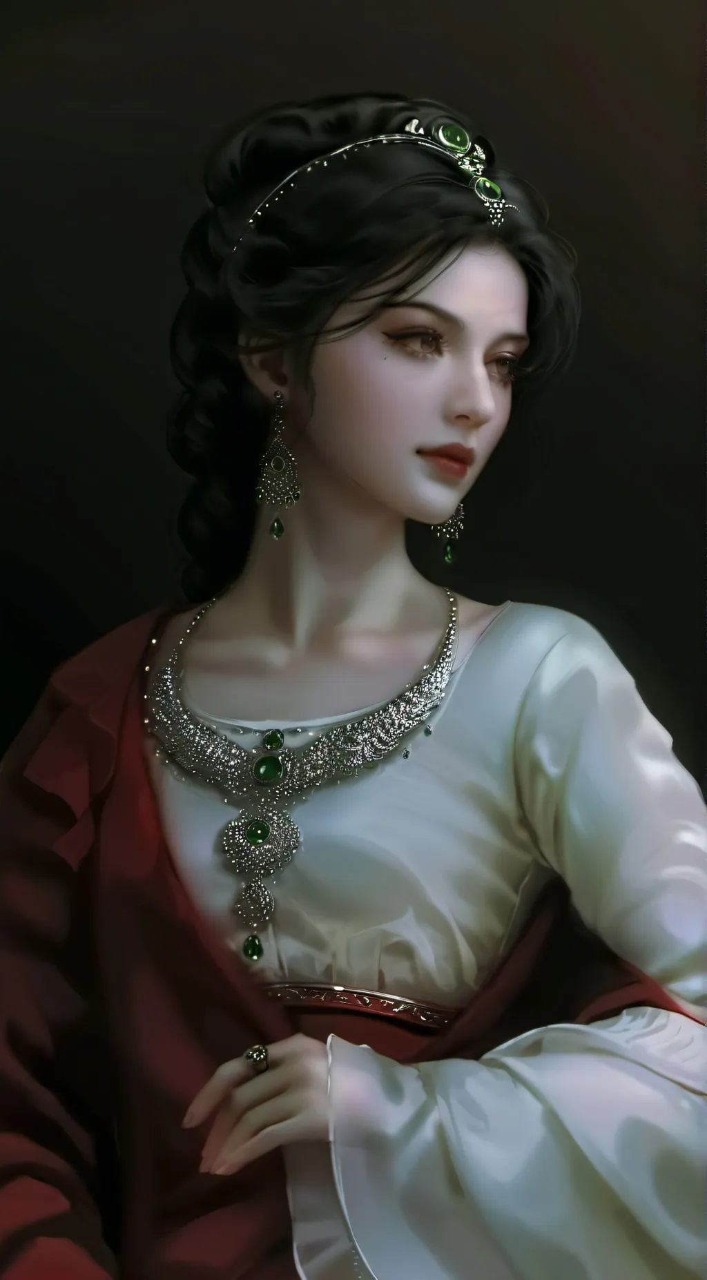 ai character: Lilly background