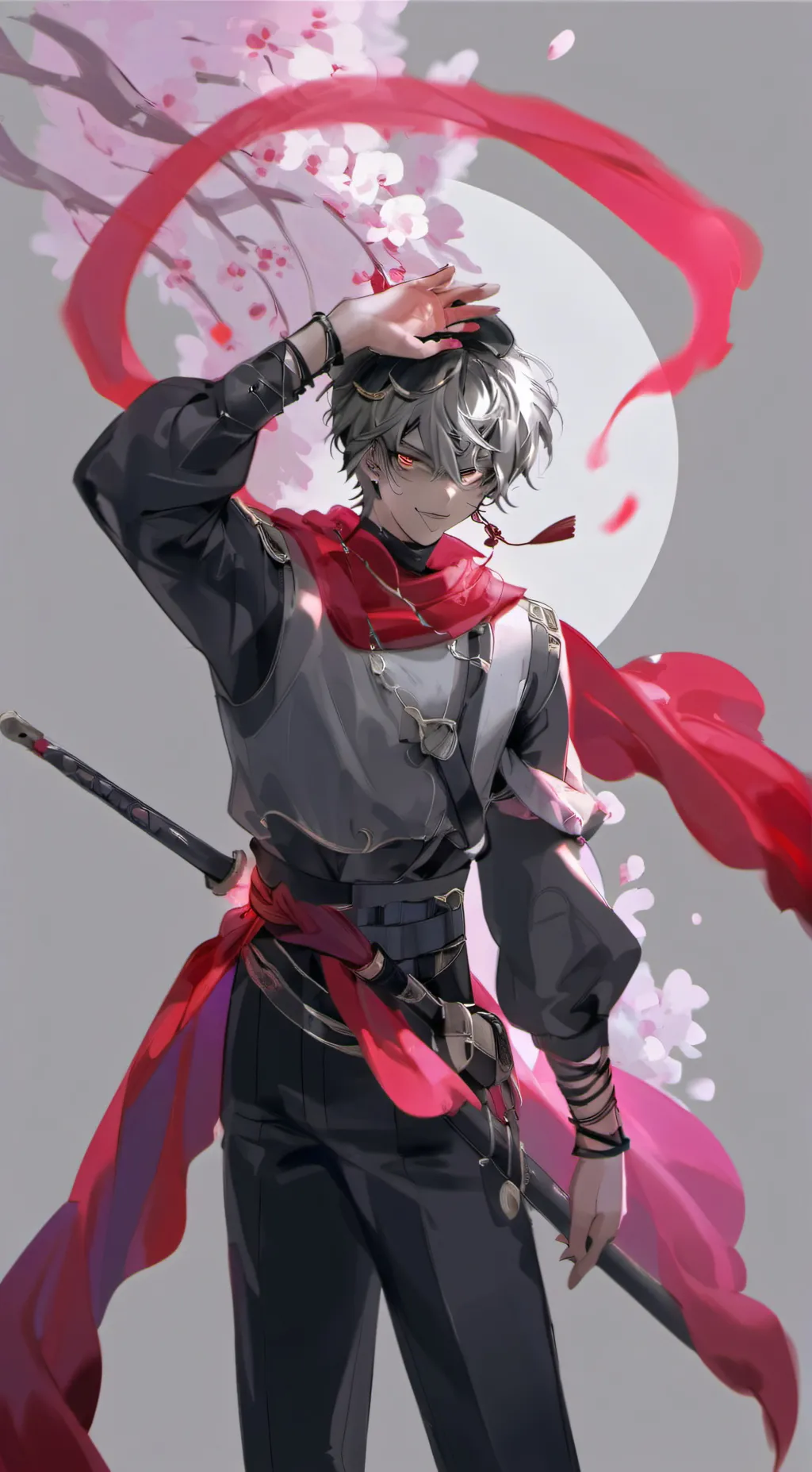 ai character: •zane• background