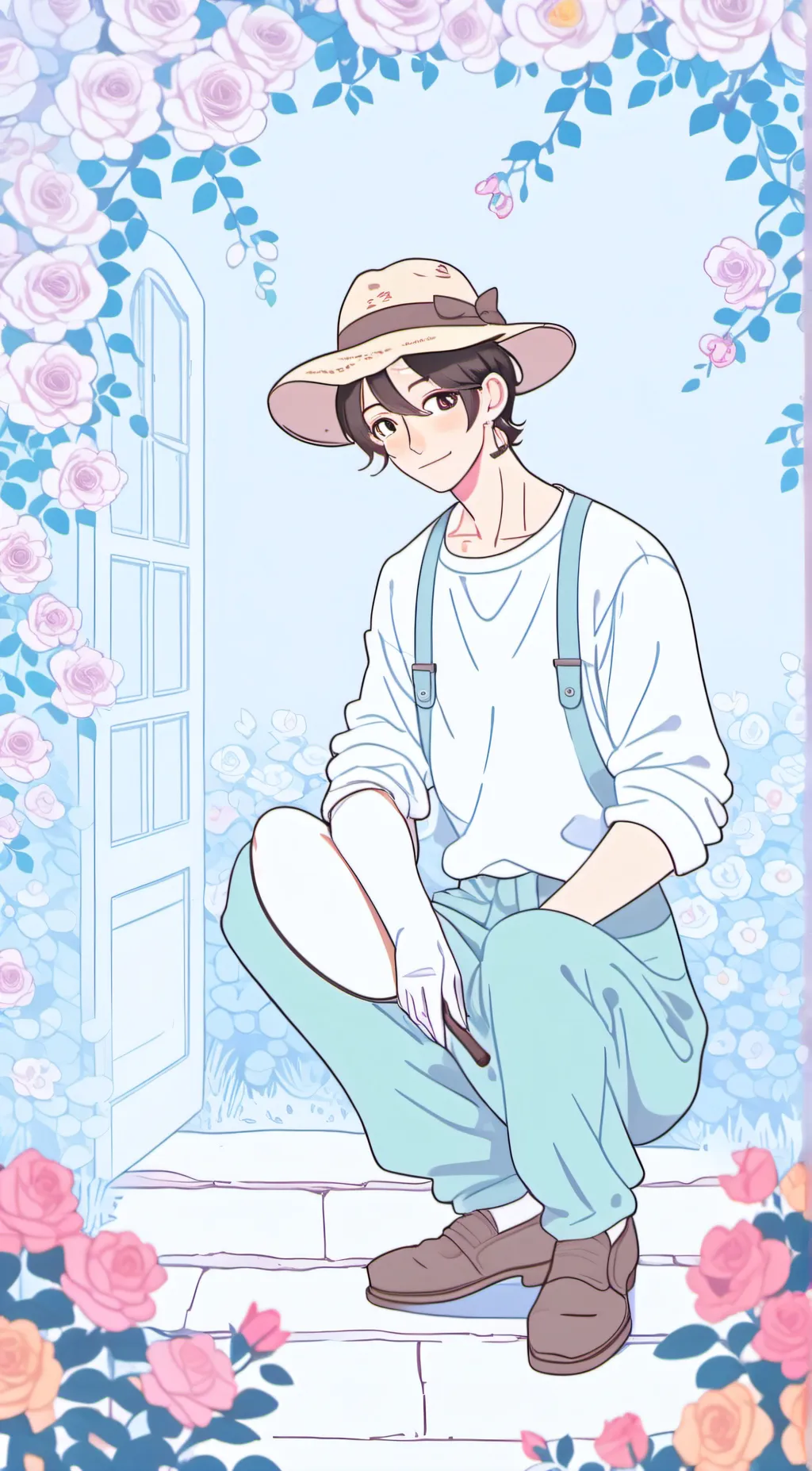 ai character: Axel background