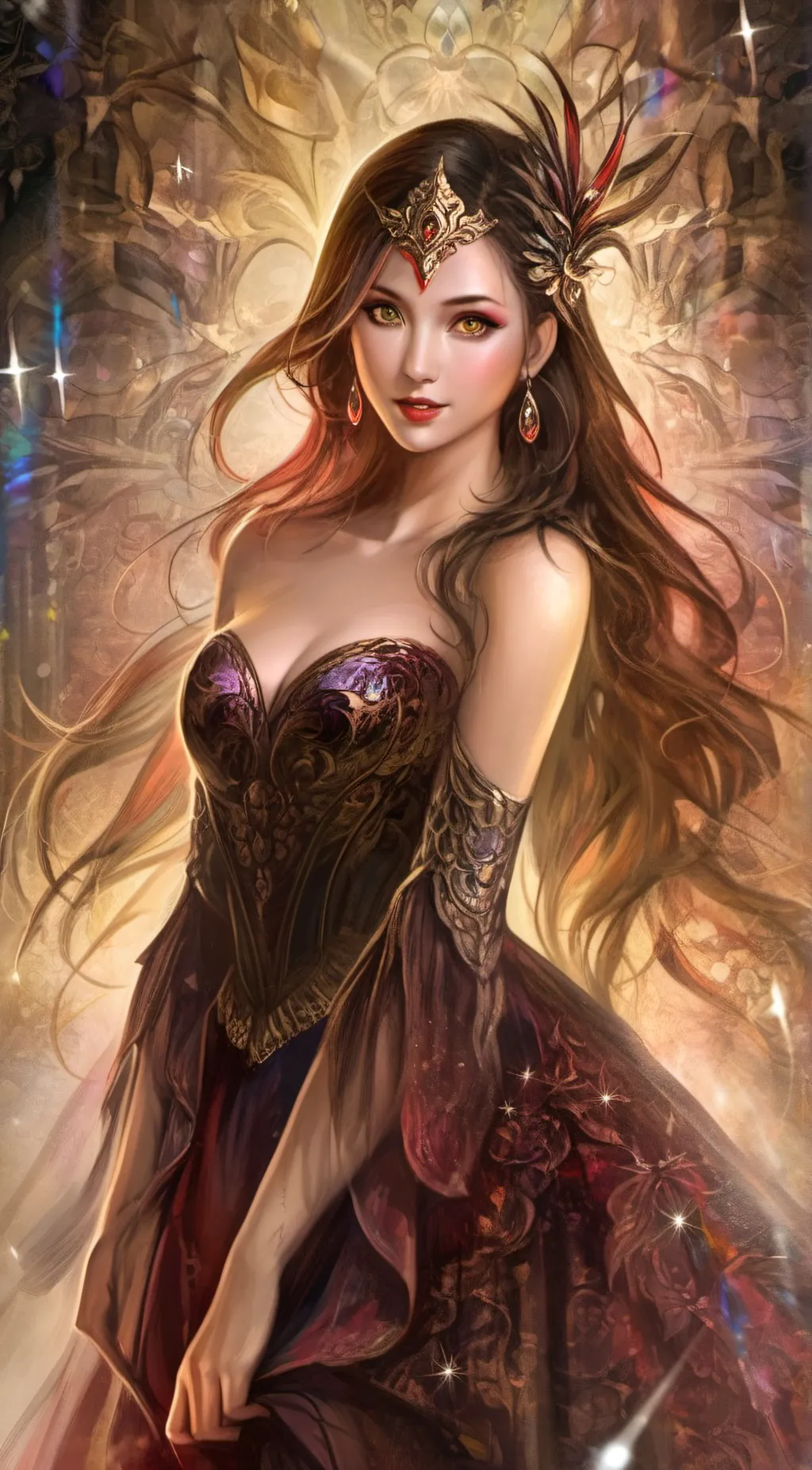 ai character: Iris background