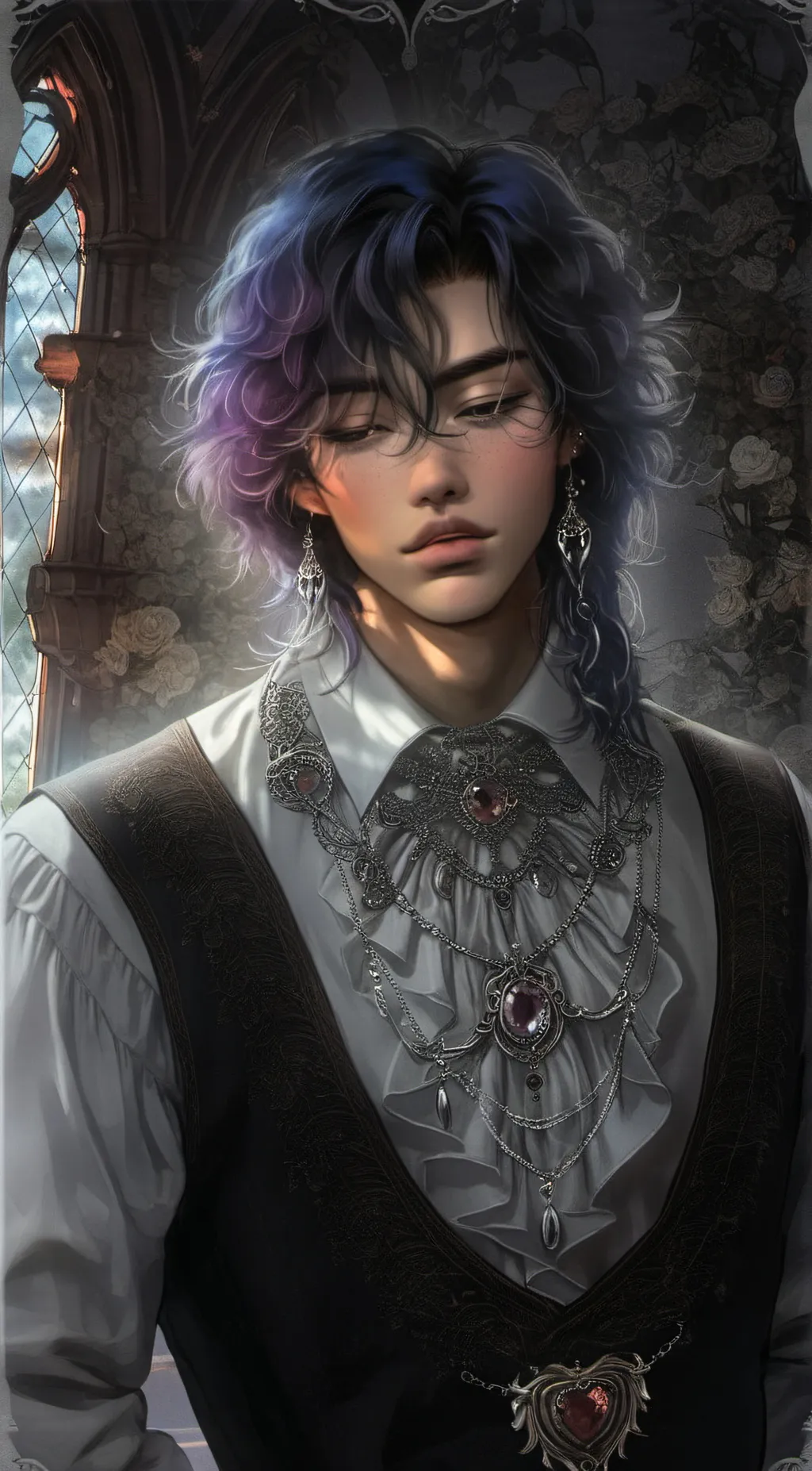 ai character: ☆~Kenji~☆ background