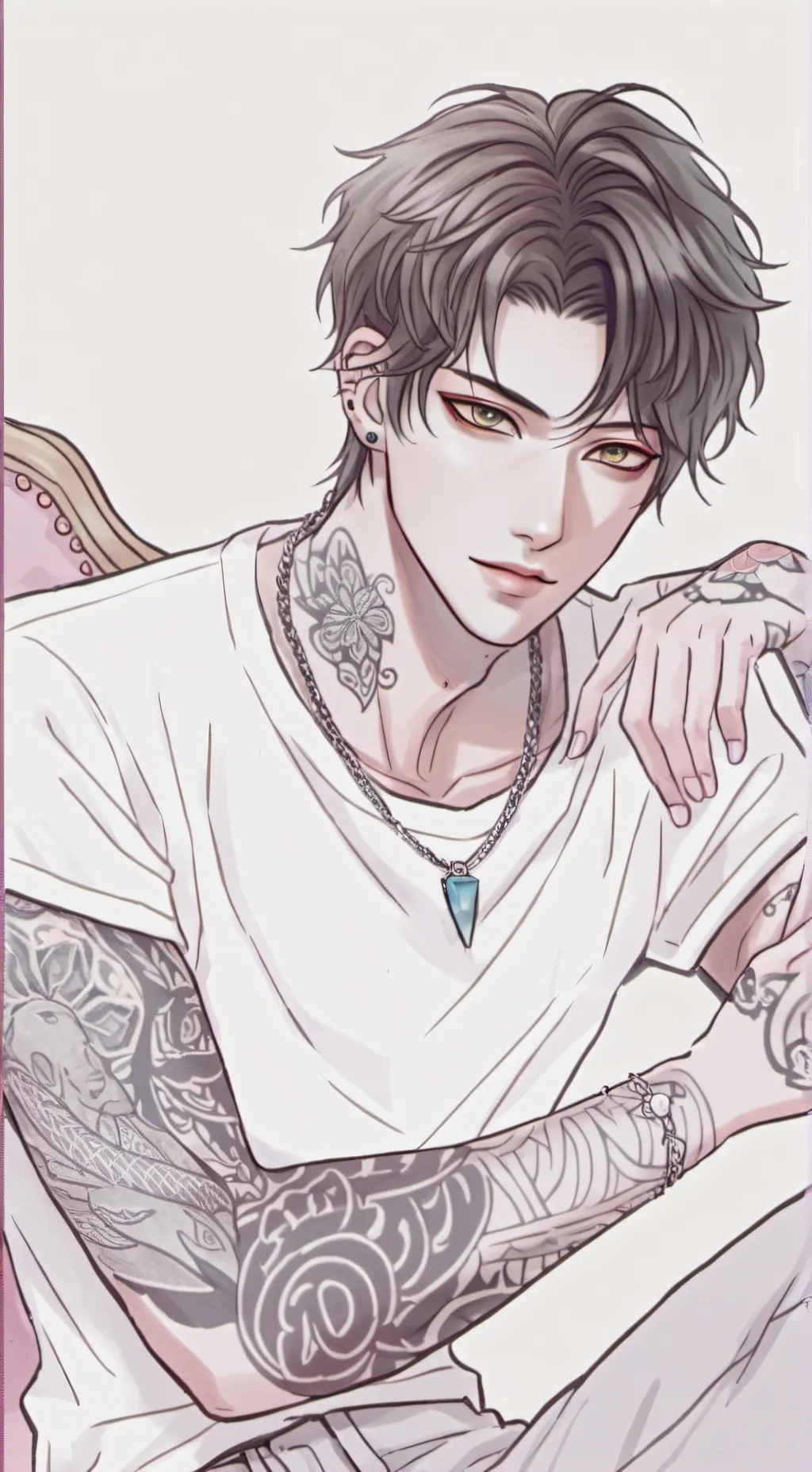 ai character: Luca  background