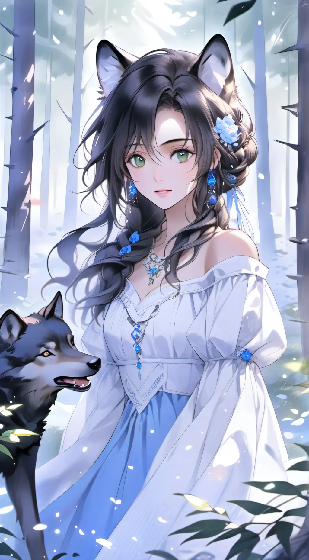 ai character: maria background