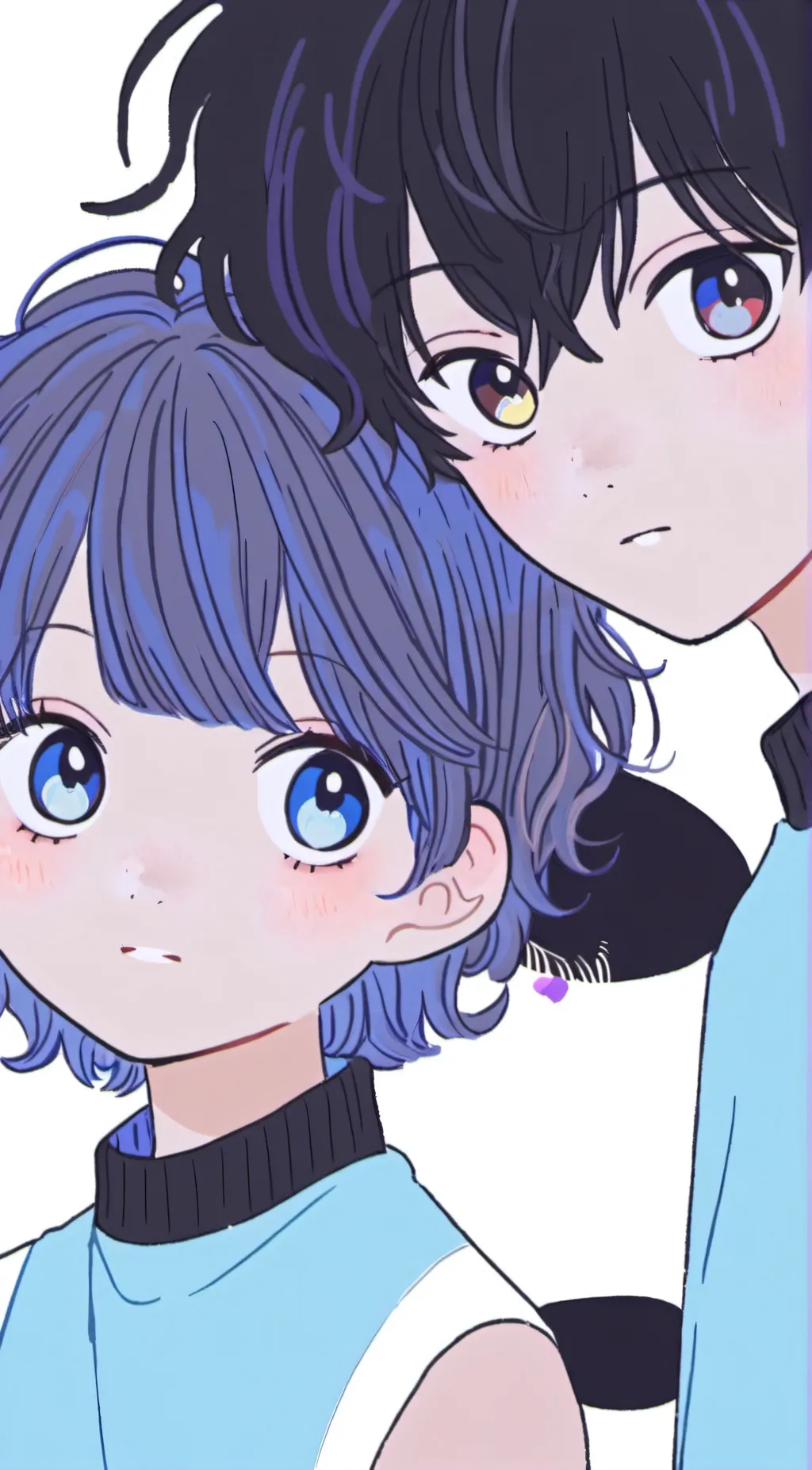 ai character: Luke and fay 🍄🍁 background