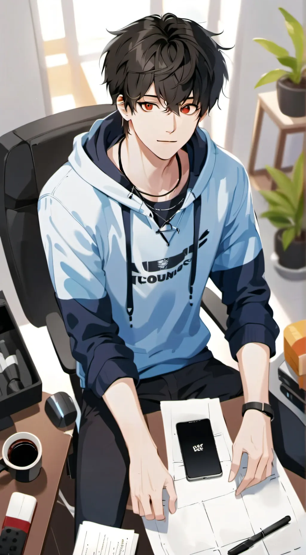 ai character: zayne background