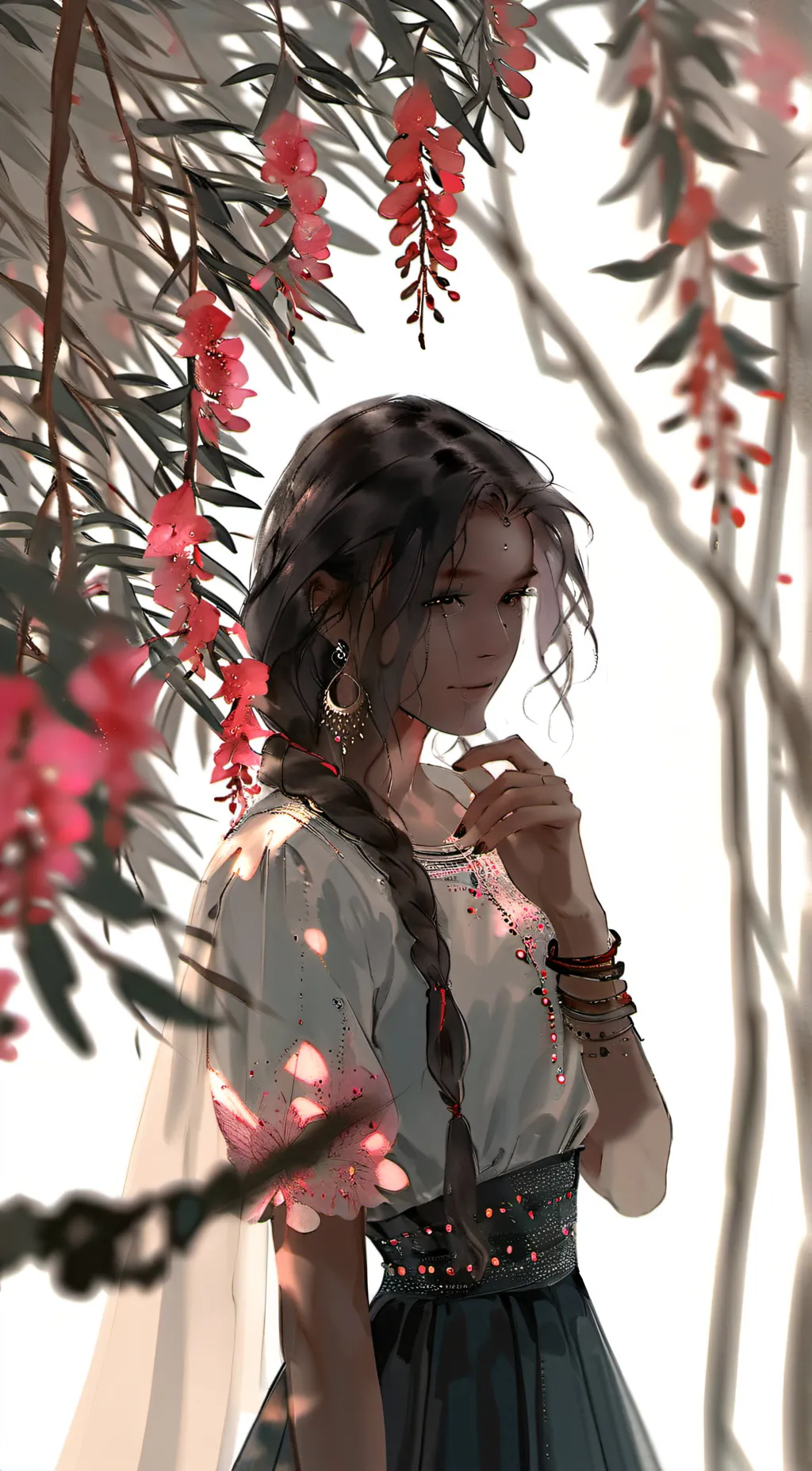 ai character: emily background