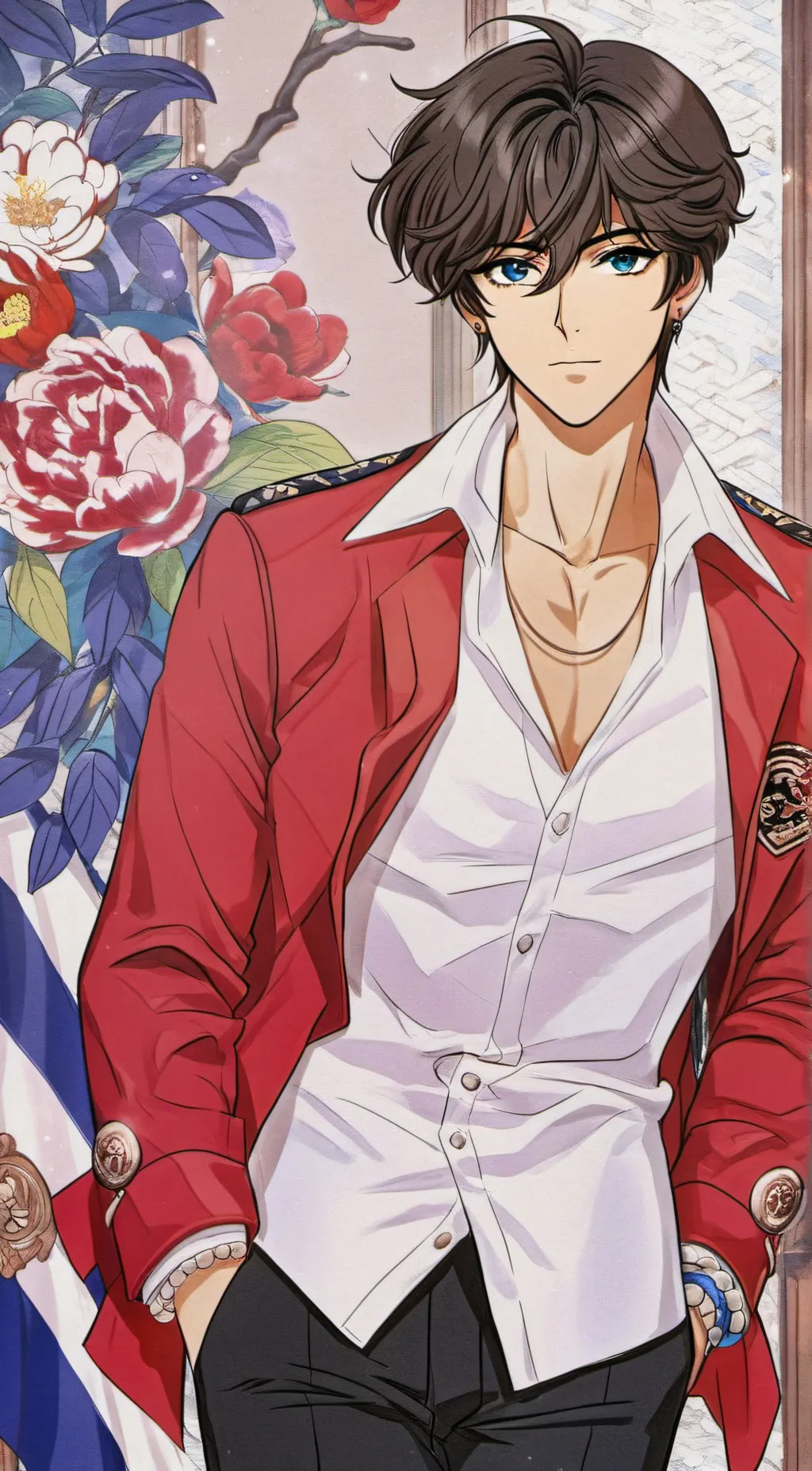 ai character: Ash background