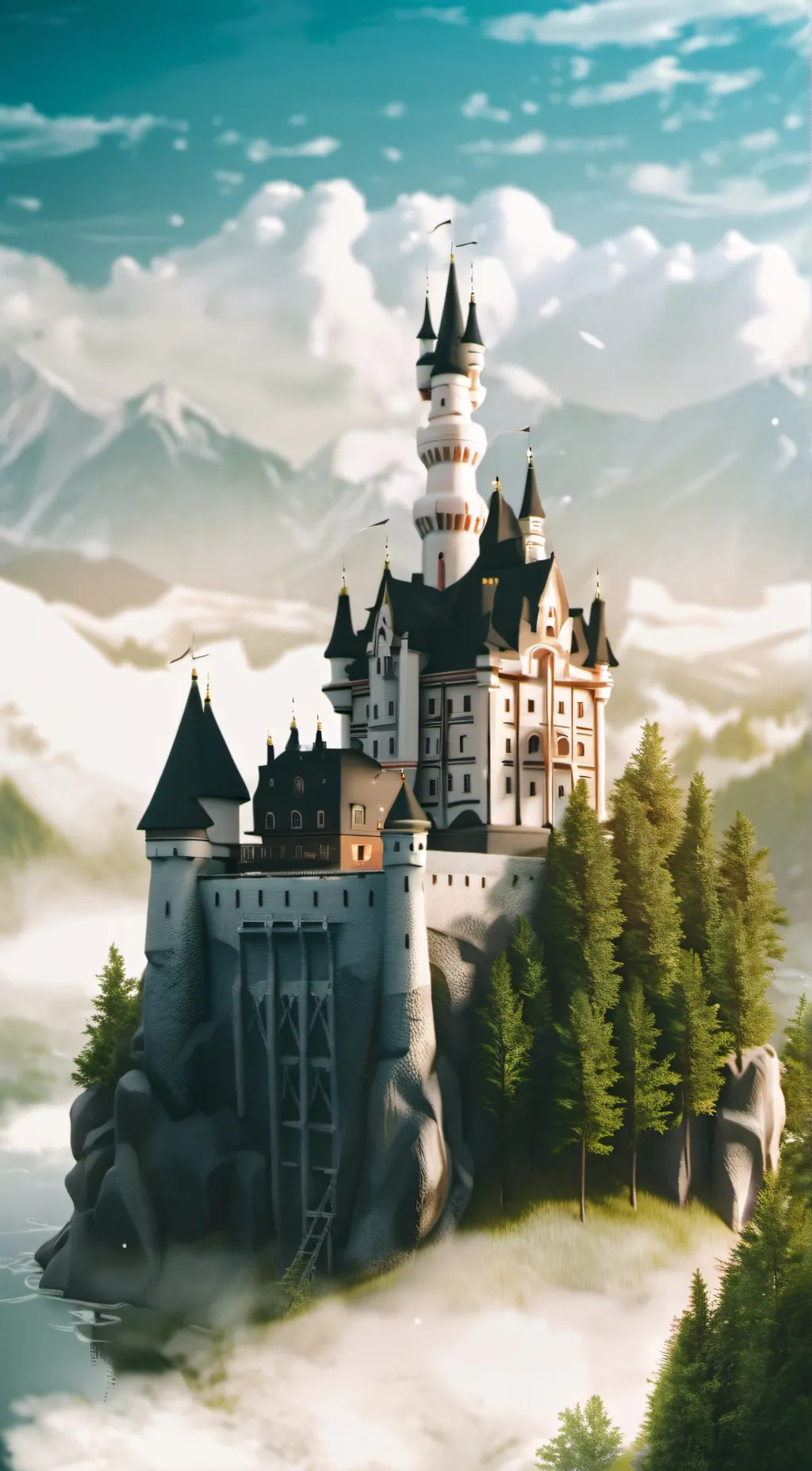 ai character: Hogworts  background
