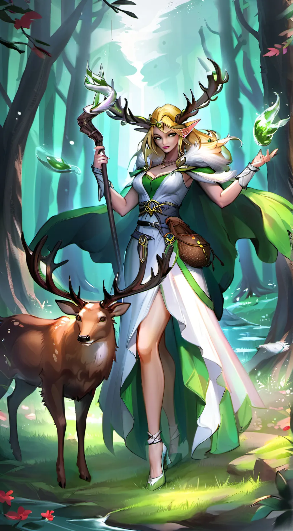 ai character: Elara background