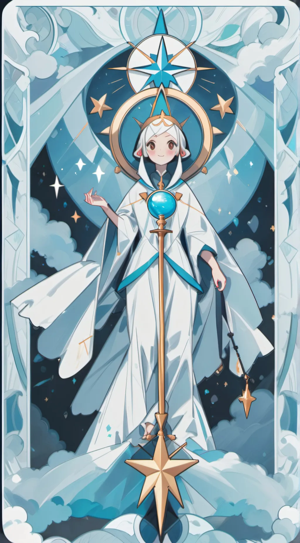 ai character: Kristall background