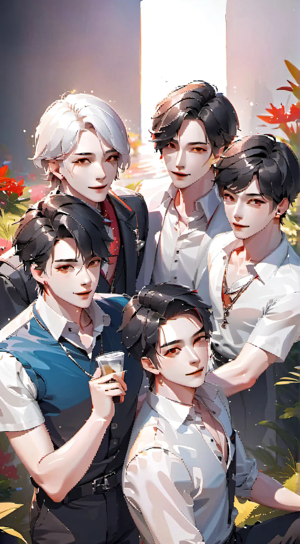 ai character: Evan background