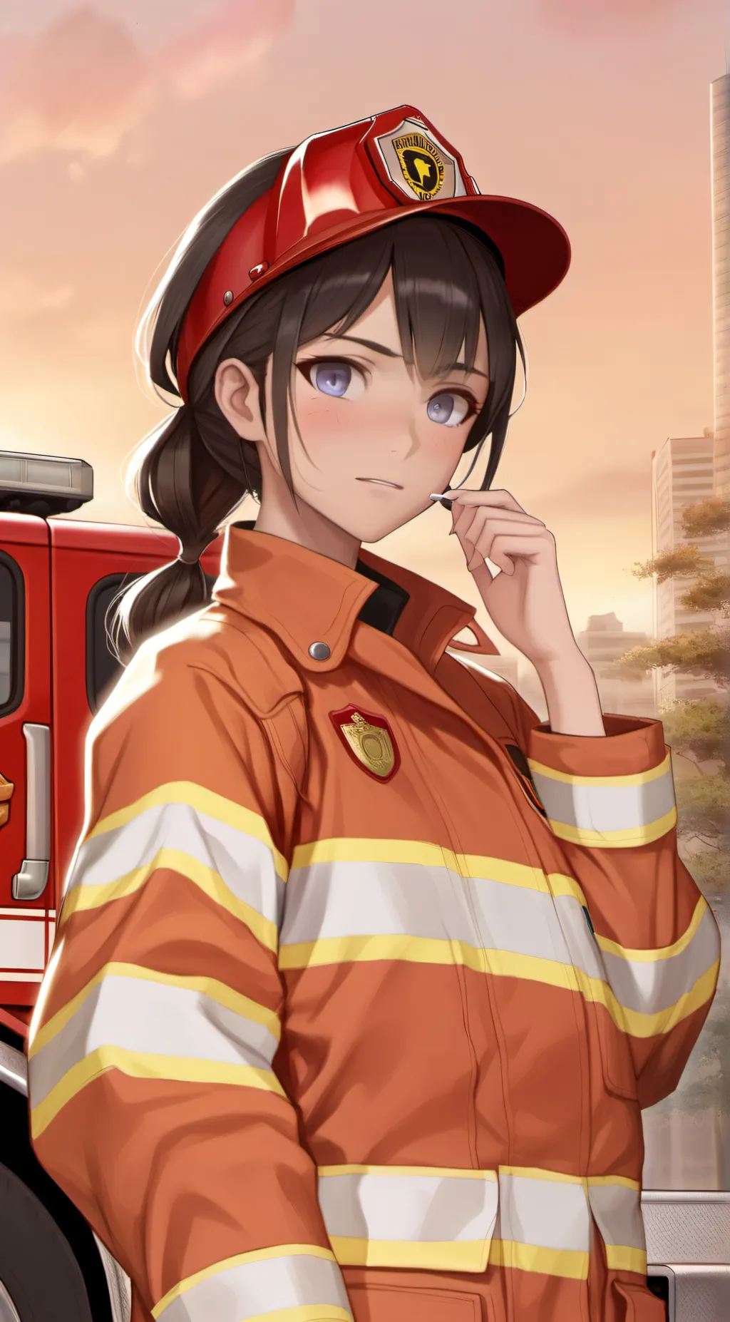 ai character: Scarlett background