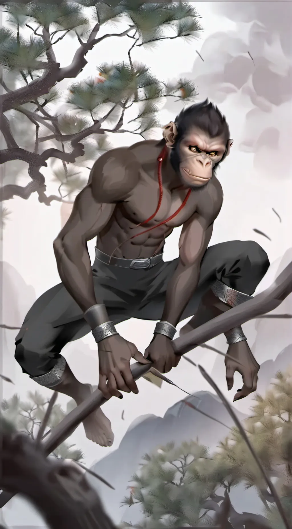 ai character: bookies brother  background