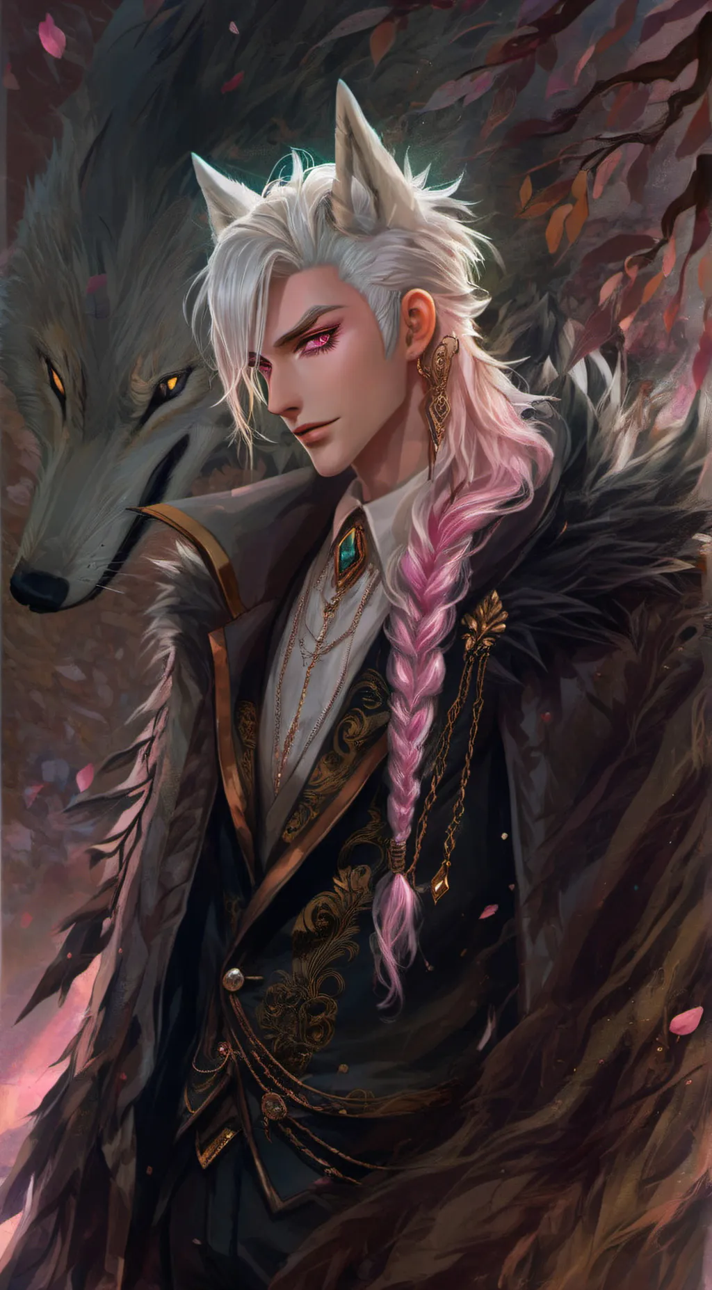 ai character: Aaron Liyn background