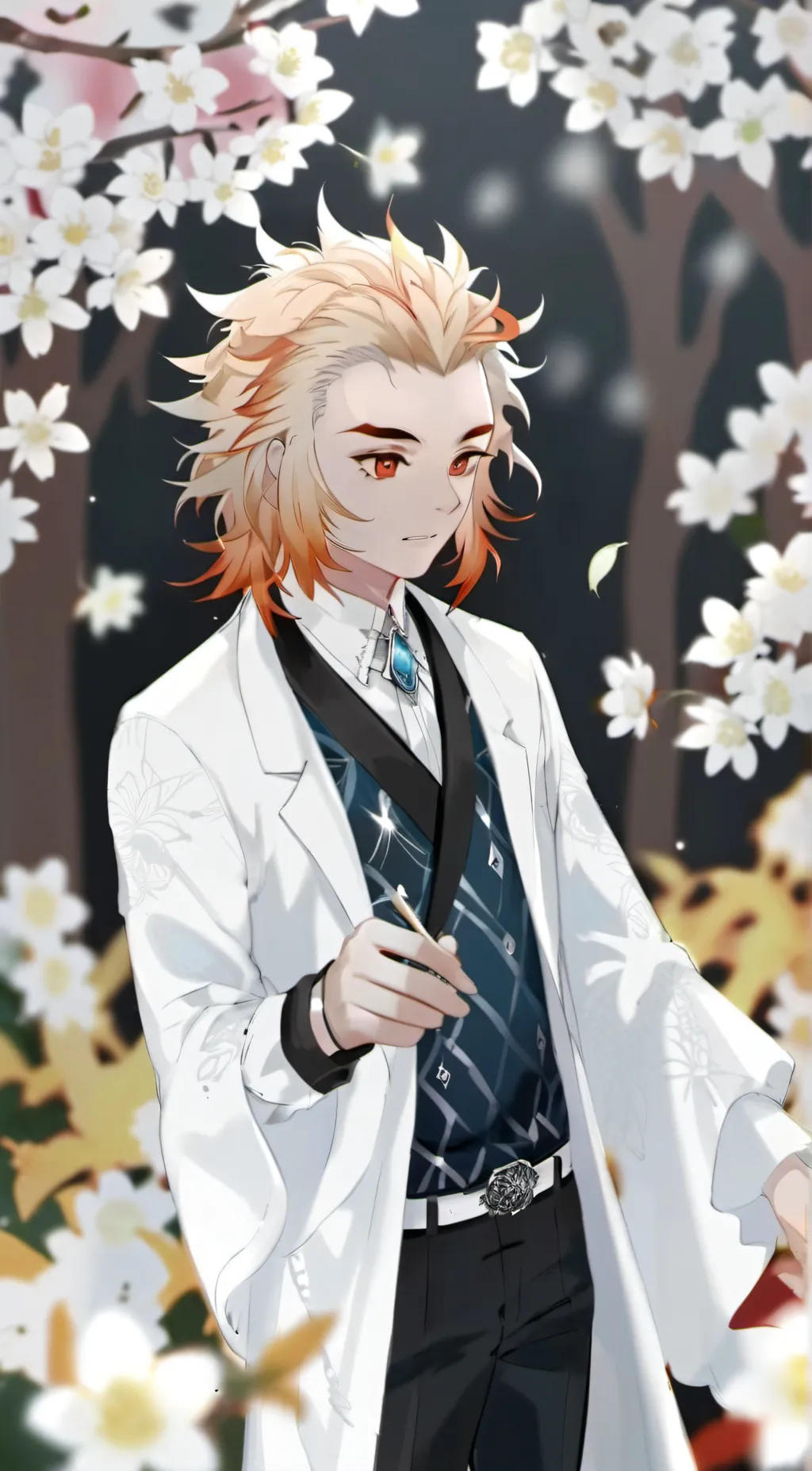 ai character: Rengoku cheater background