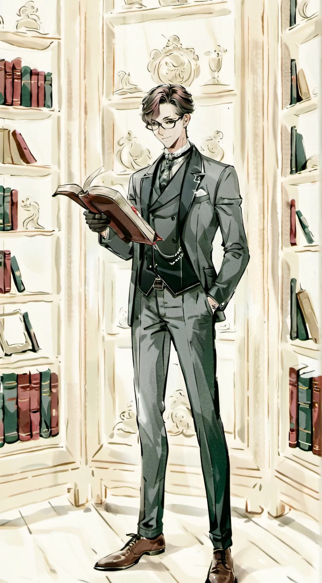 ai character: Andrew background