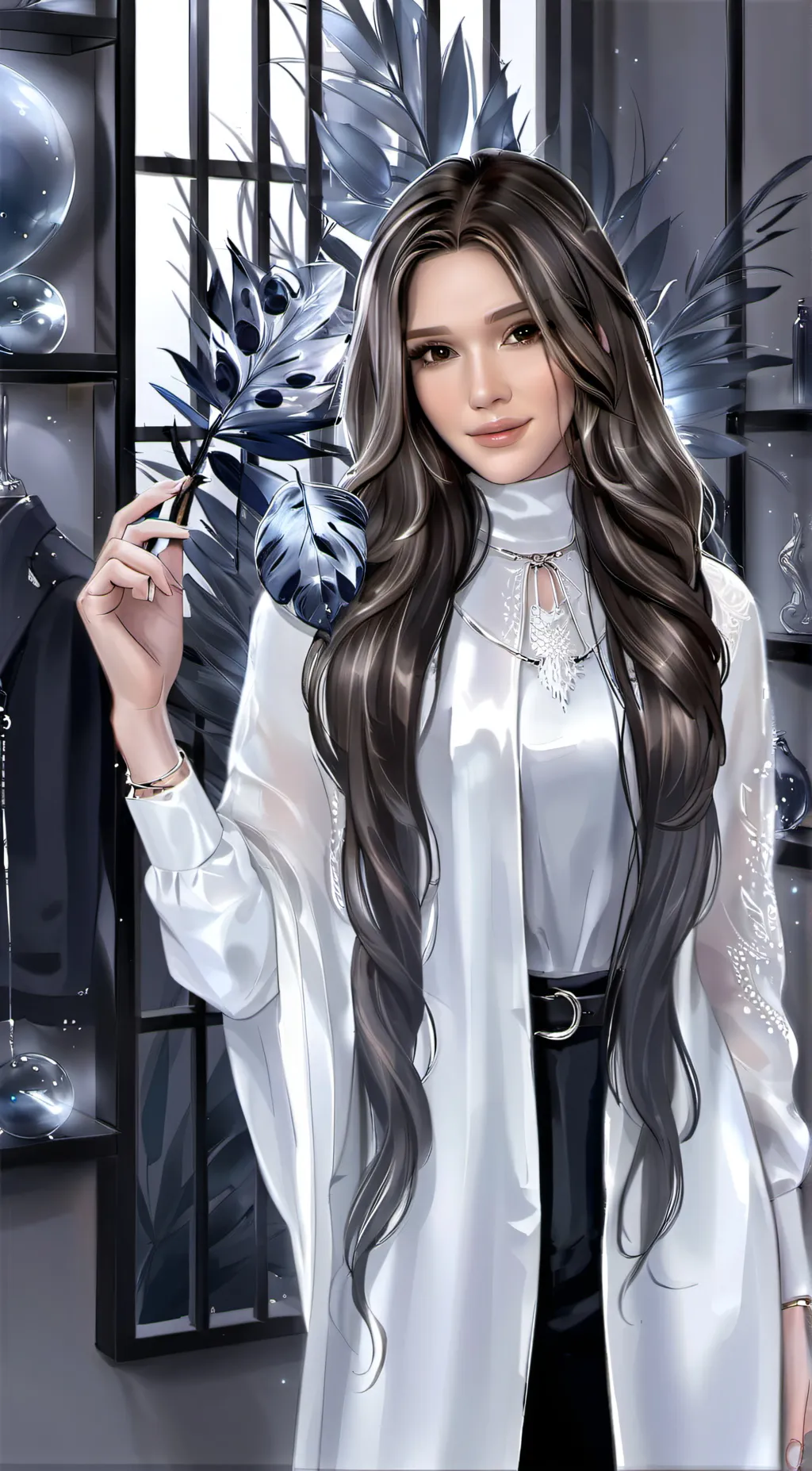 ai character: Sarah background