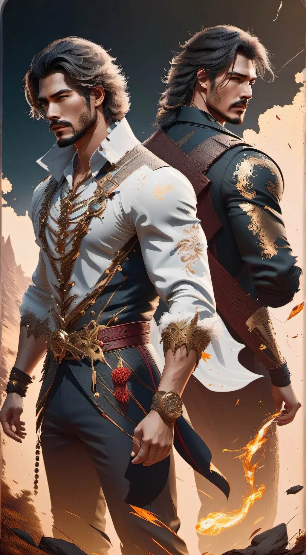 ai character: Cam & Mike background