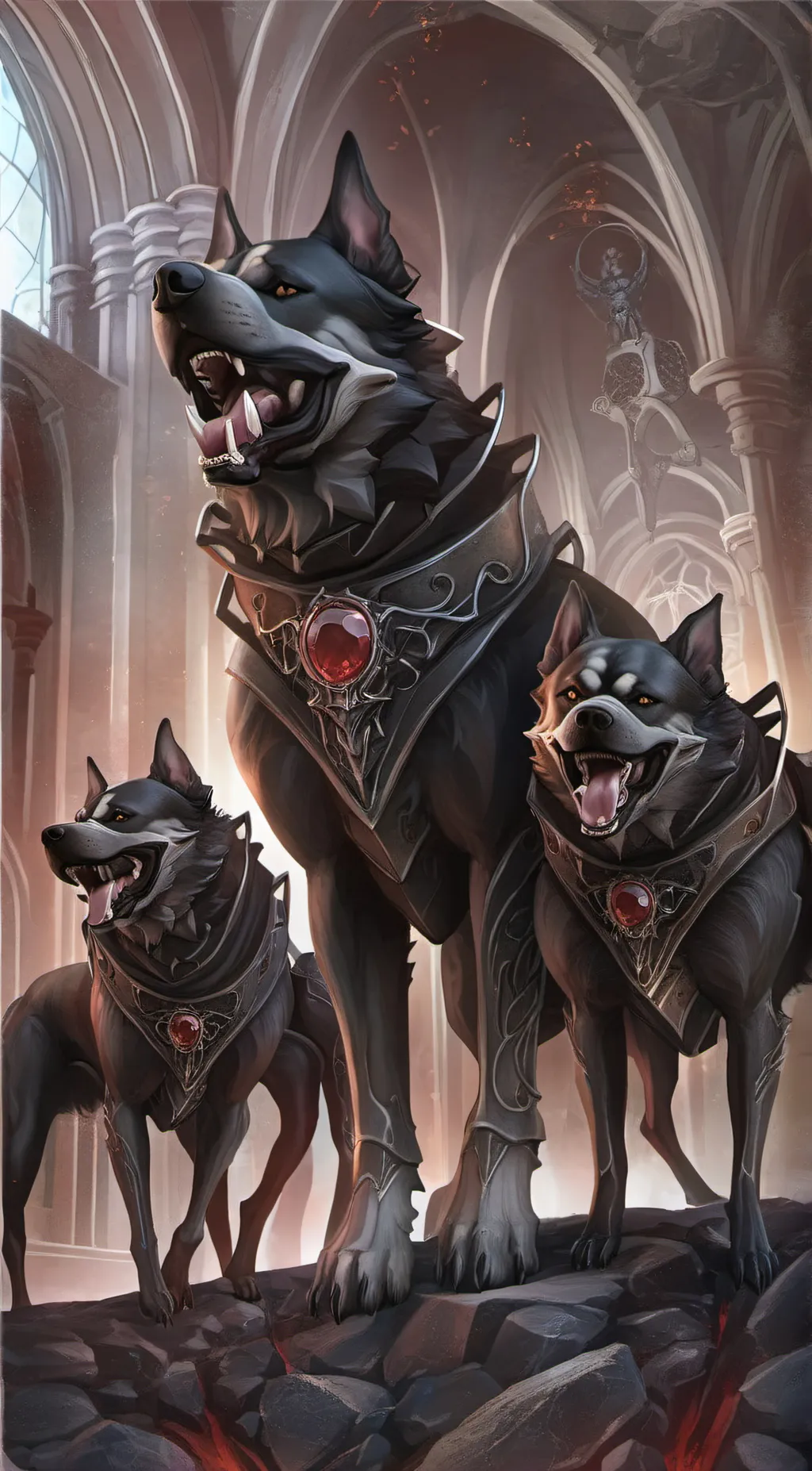 ai character: Cerberus background