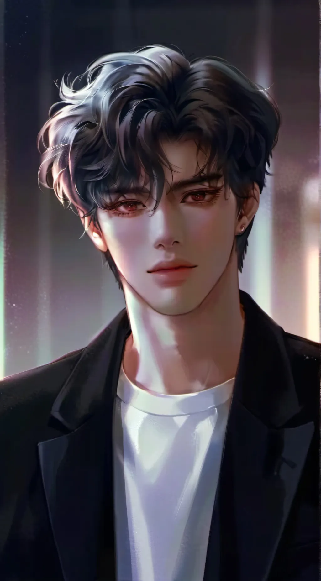ai character: Sweet Boyfriend  background