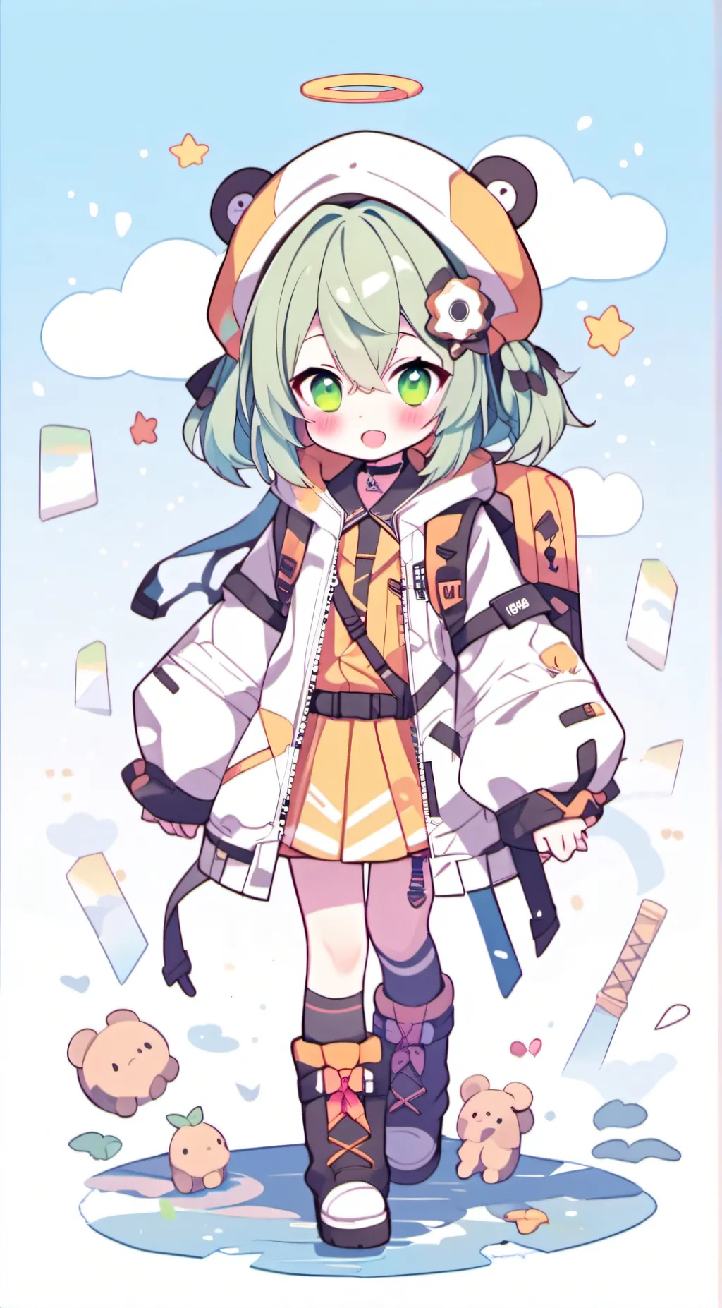 ai character: •sammy• background