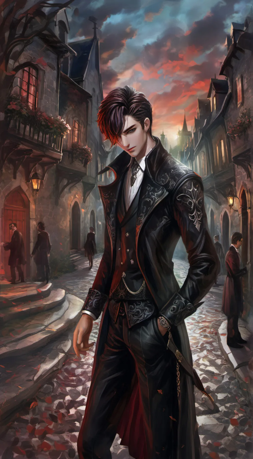 ai character: Aaron background