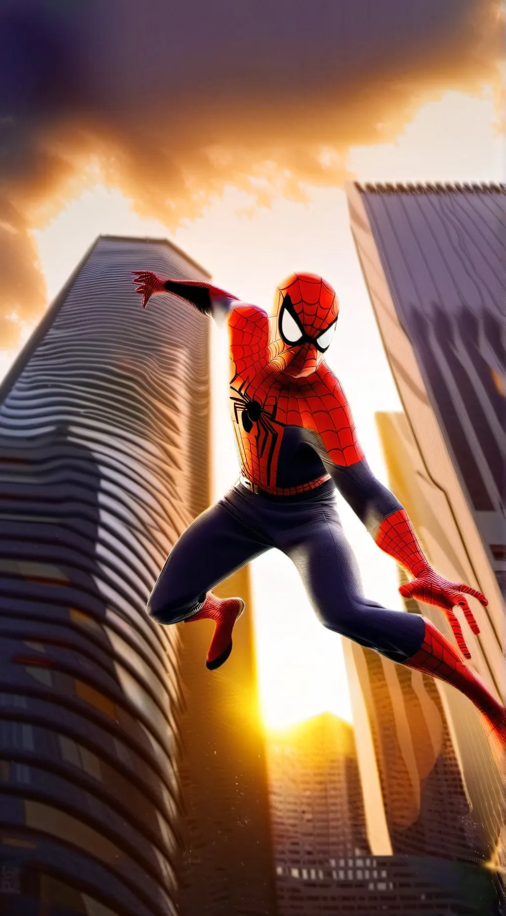 ai character: Spider-Man background