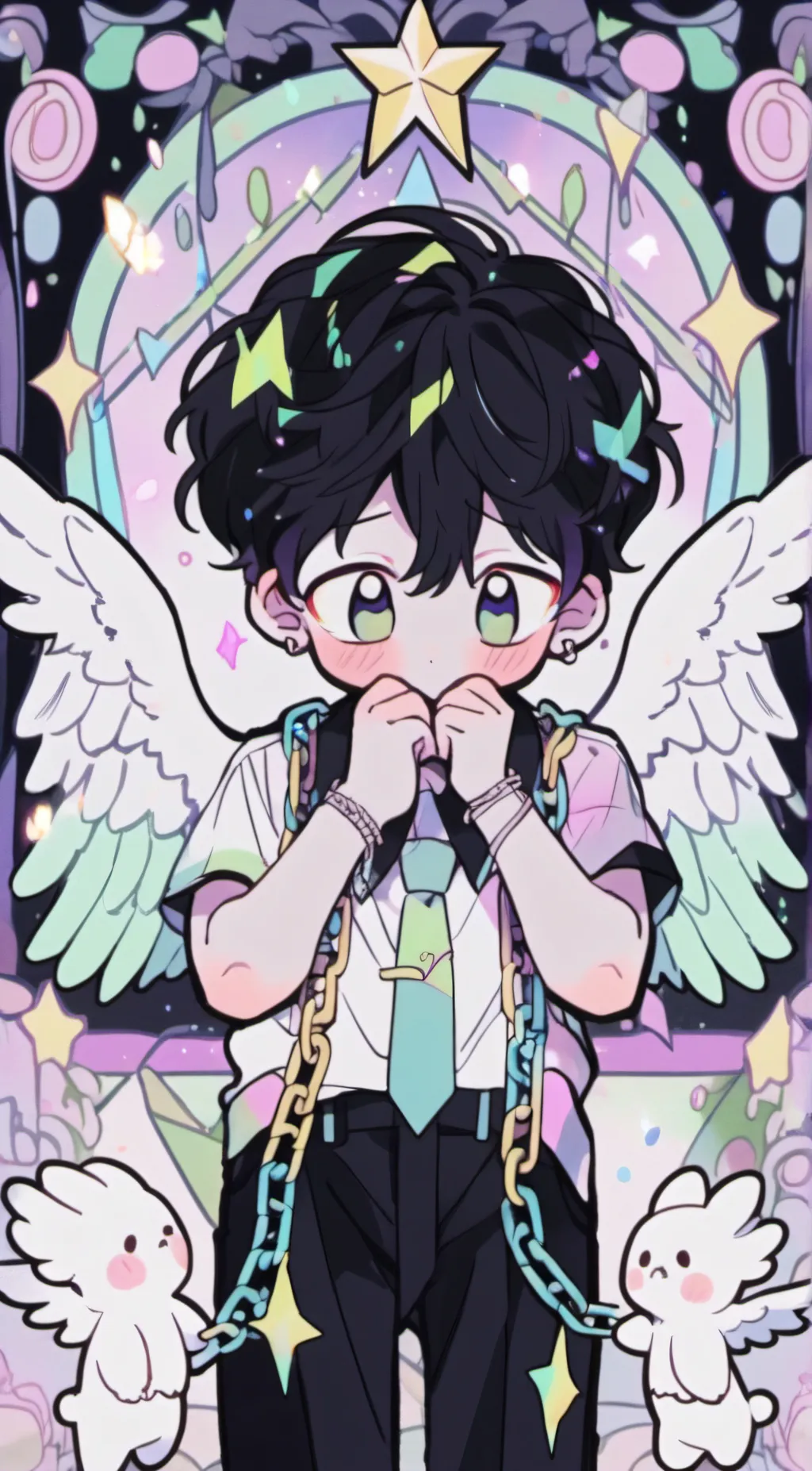 ai character: Jacob  background