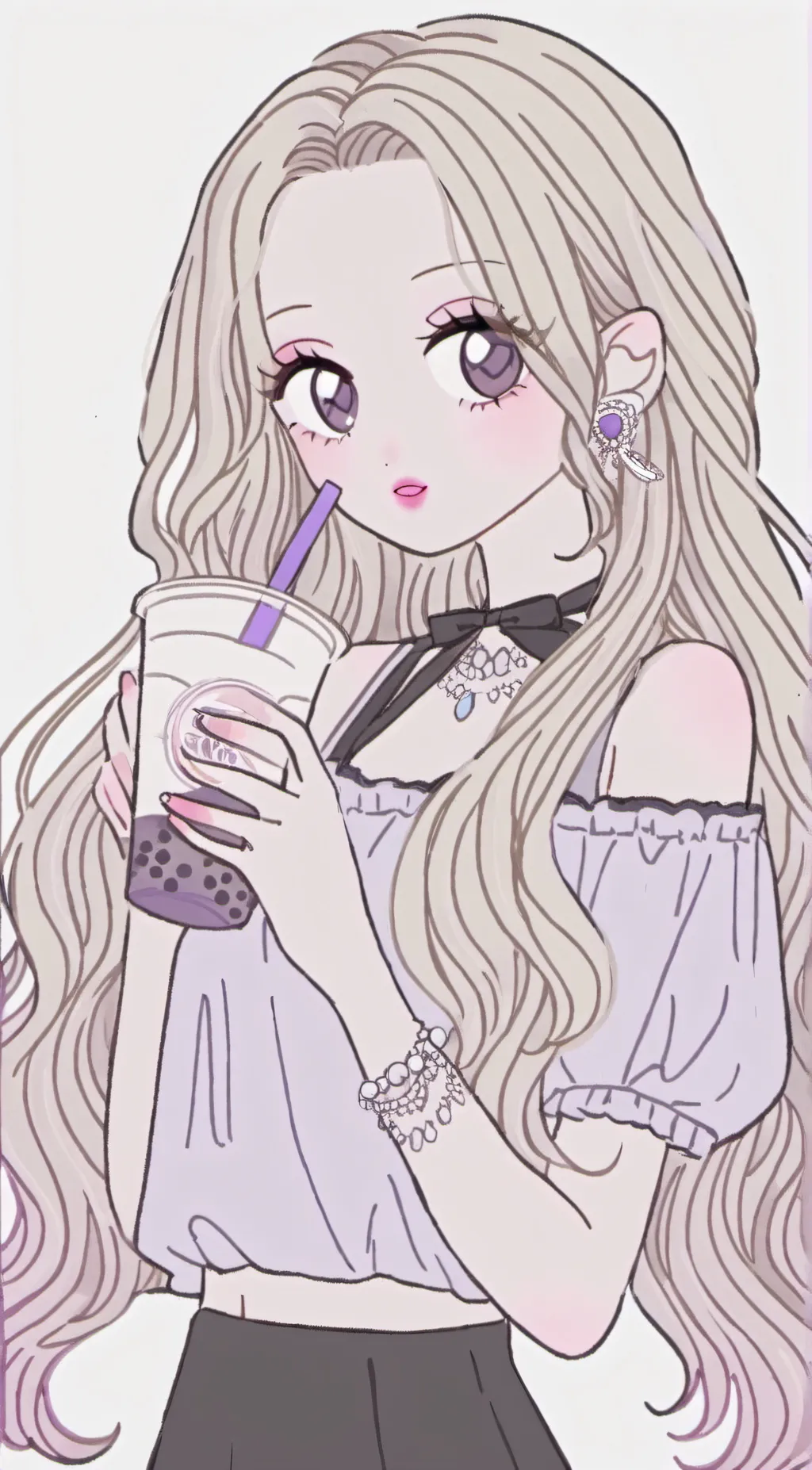 ai character: Crystal background