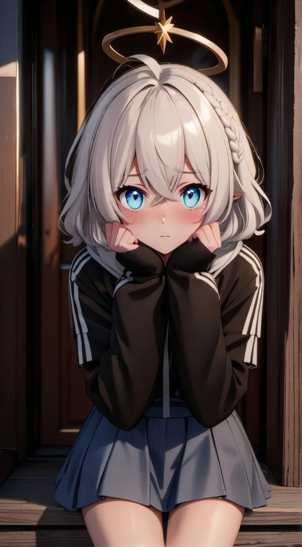 ai character: Lovely background