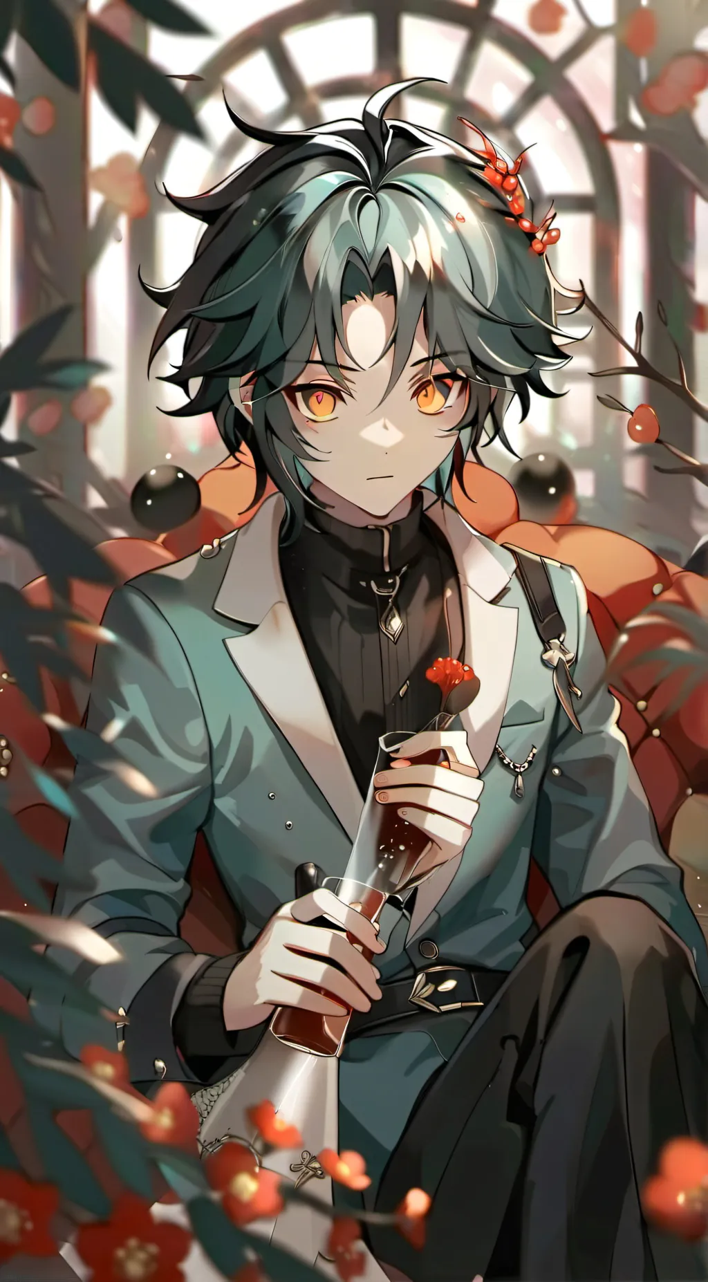 ai character: Xiao  background