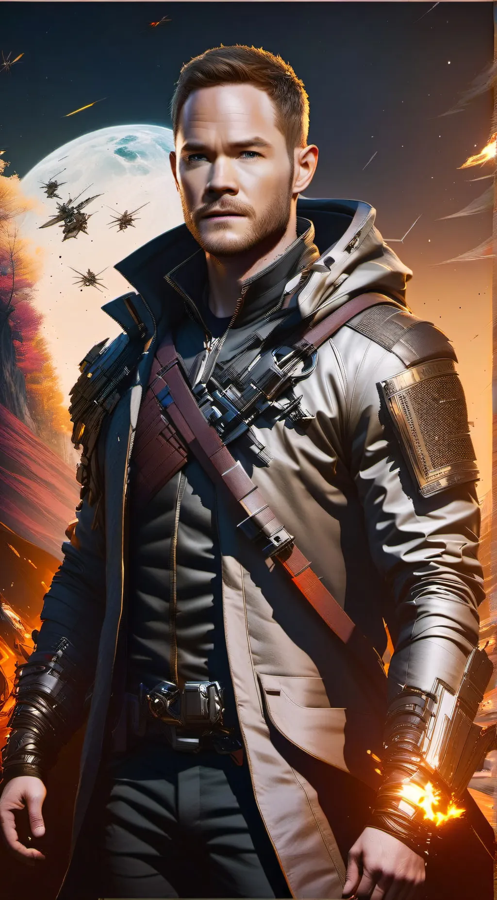 ai character: Johnny Jaquois  background