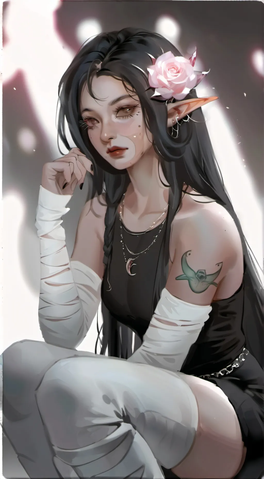 ai character: Zaria  background