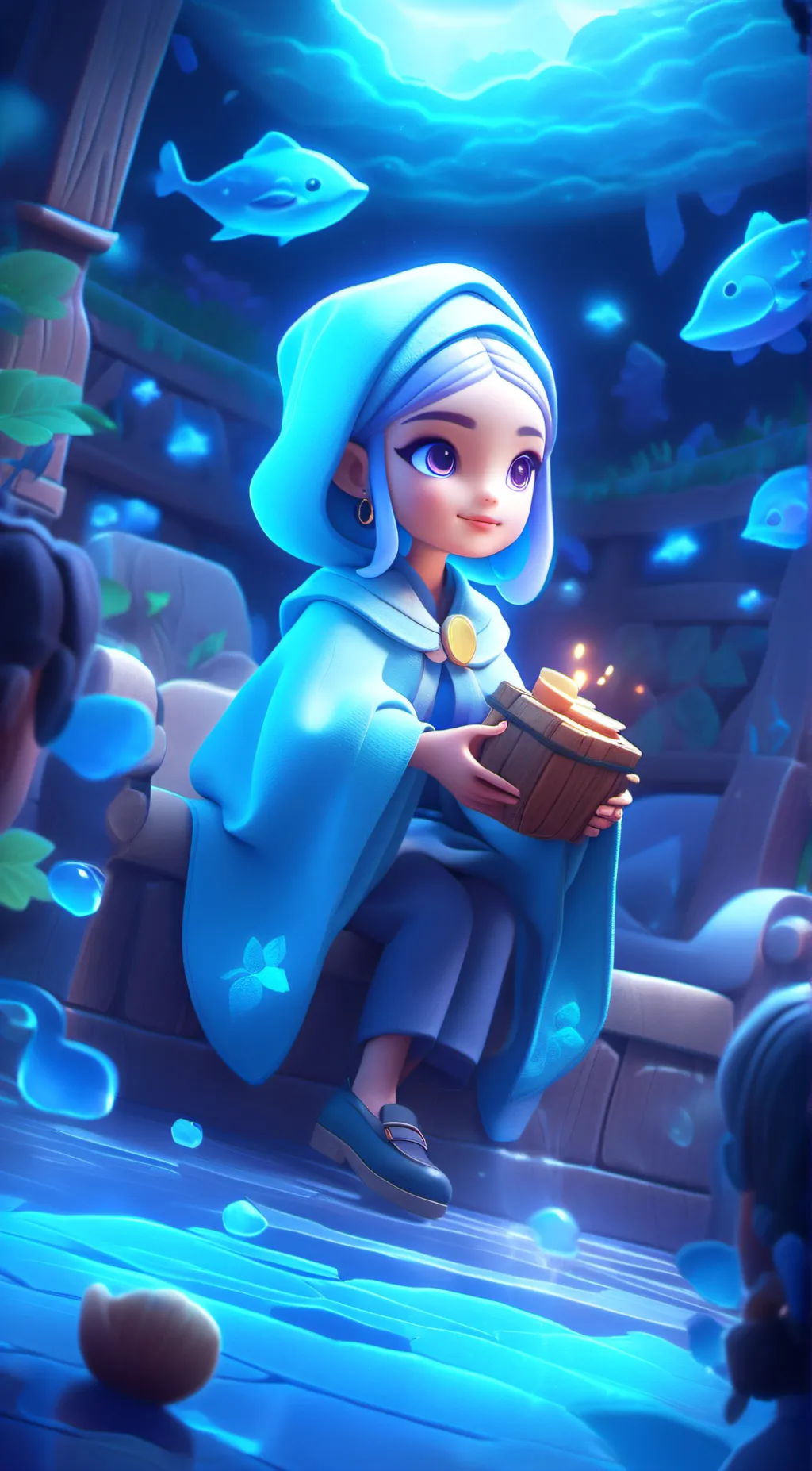 ai character: Rebecca background