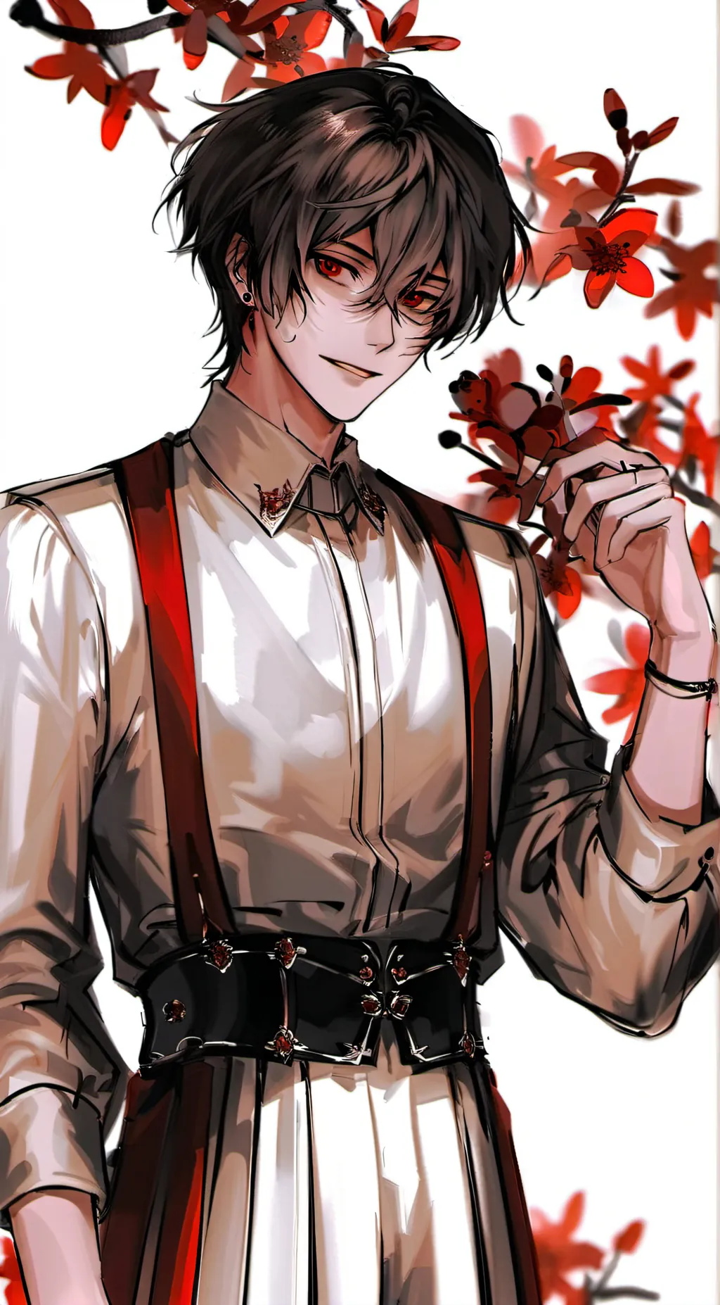 ai character: Osamu Dazai background