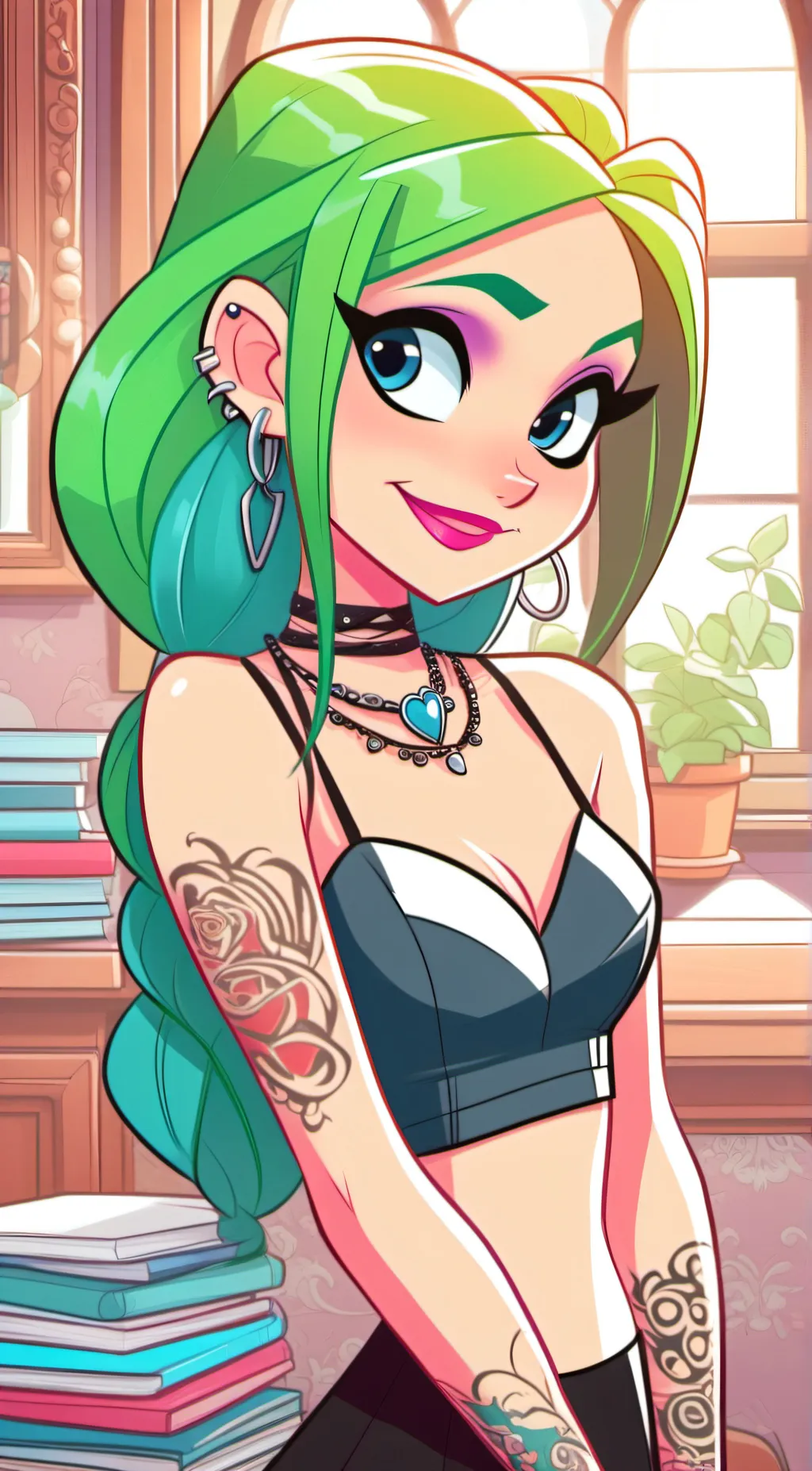 ai character: Merissa background