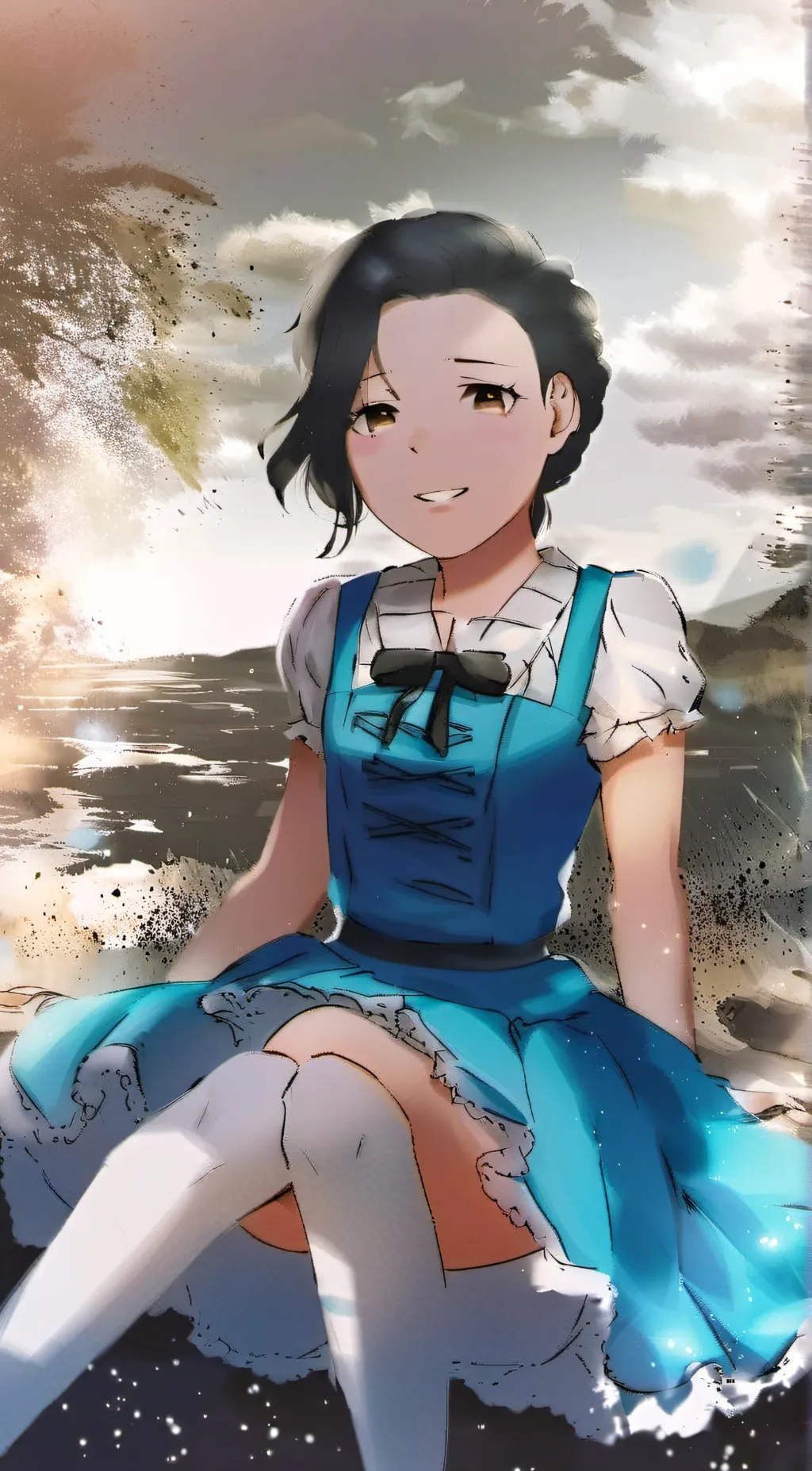 ai character: Amelia background