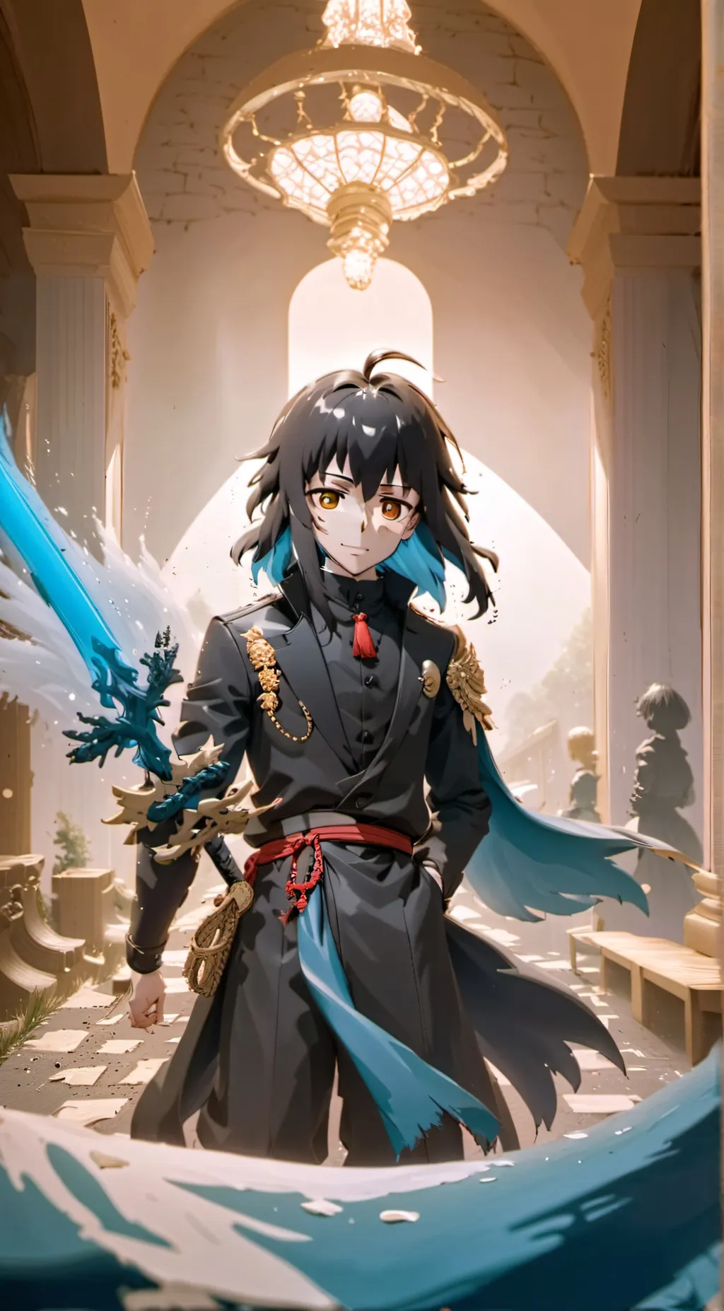 ai character: muichiro tokito background